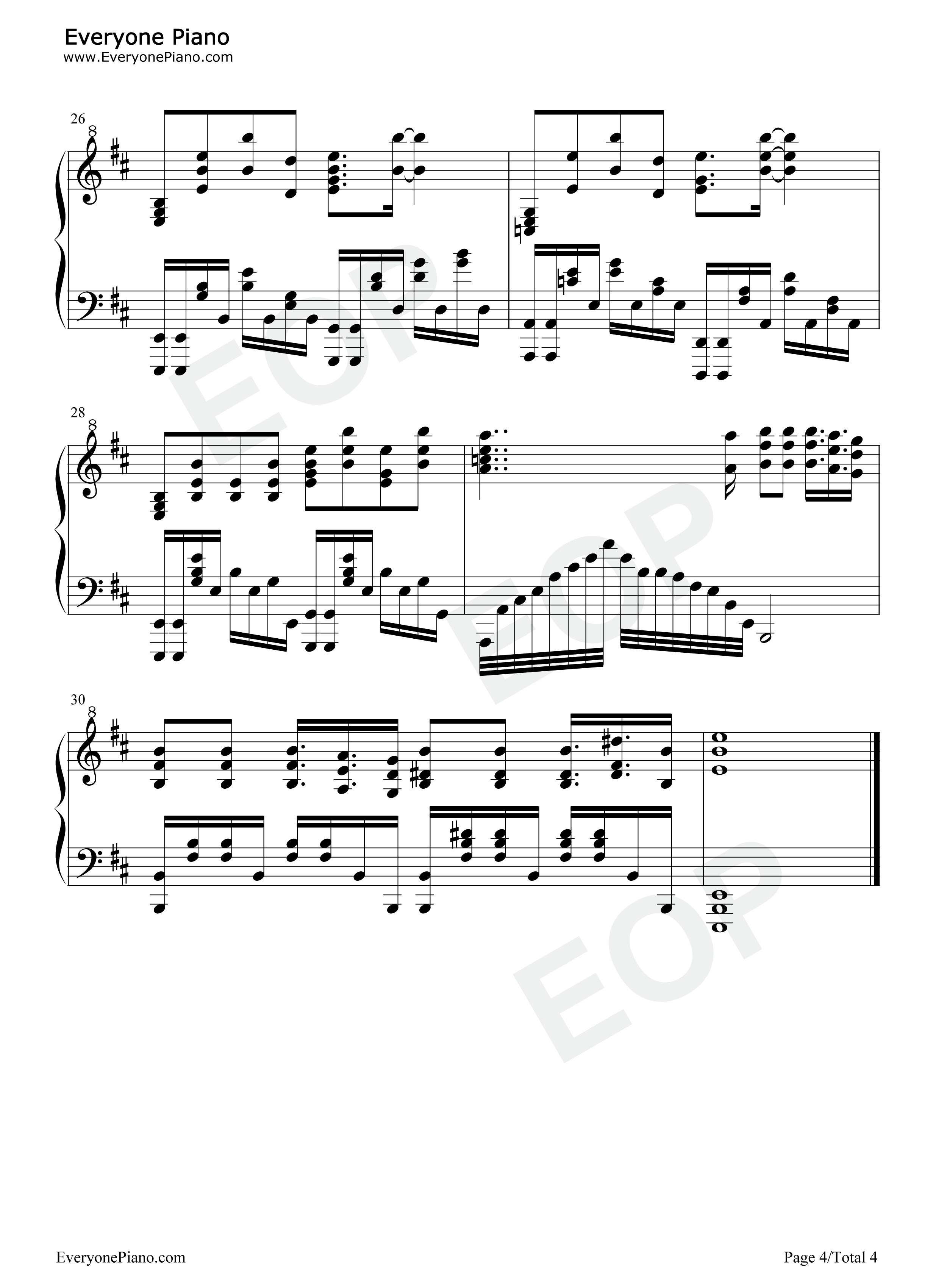 STONE_OCEAN钢琴谱_ichigo_from_岸田教团&THE_明星Rockets