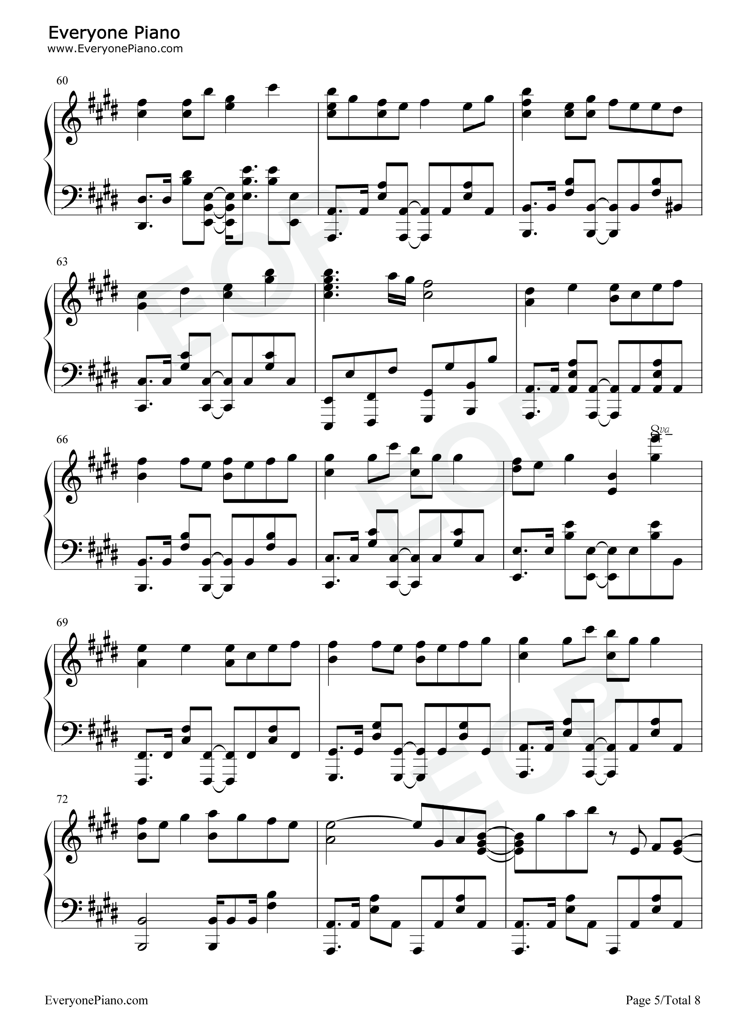 リテラチュア钢琴谱_上田丽奈