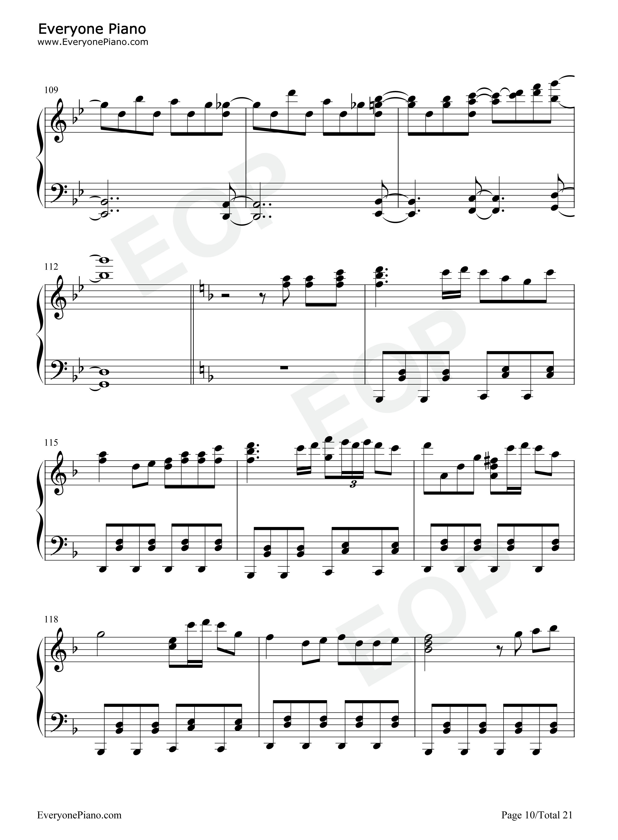 Touhou_Piano_Medley钢琴谱_Touhou