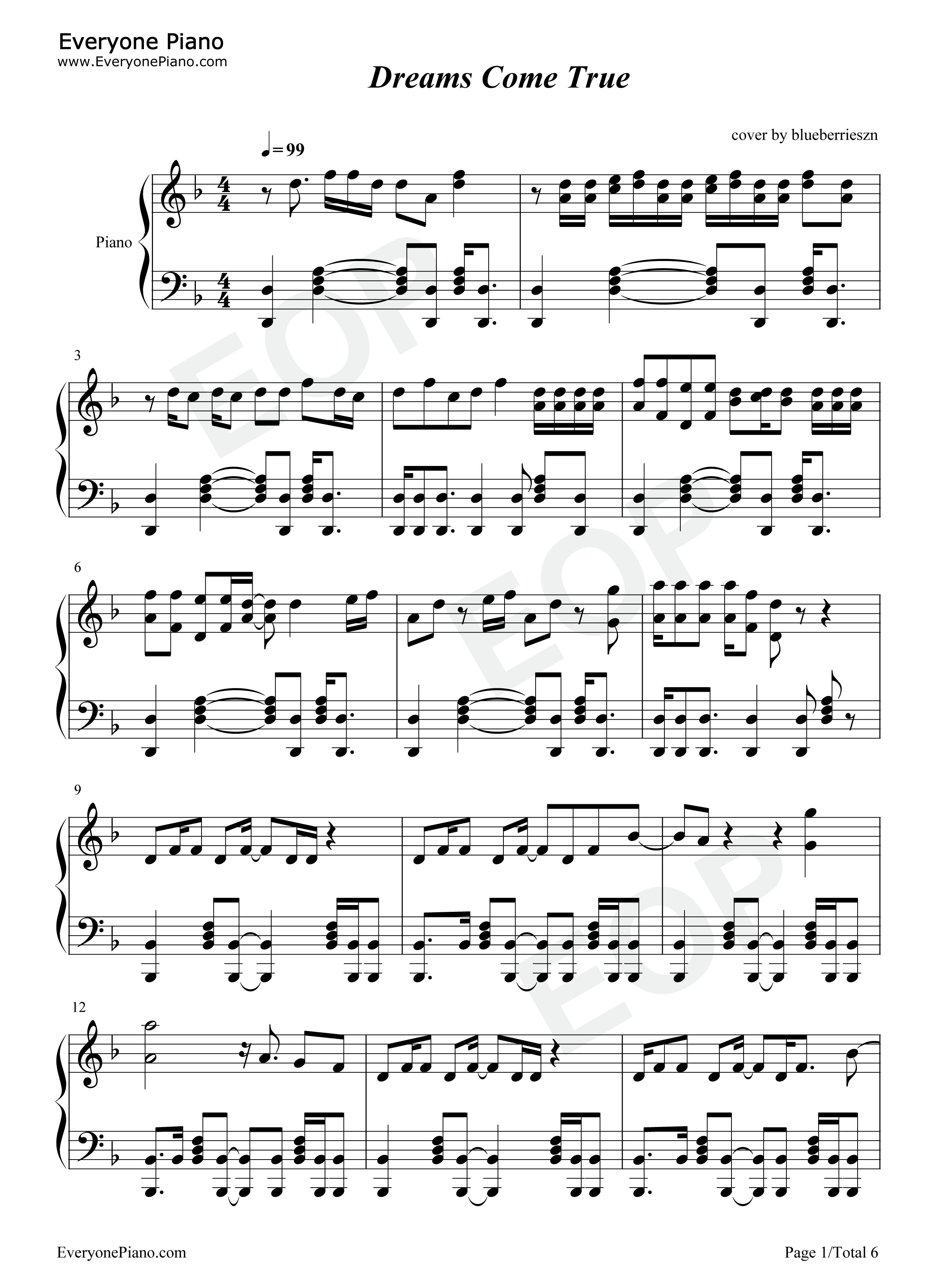 Dreams_Come_True钢琴谱_Aespa