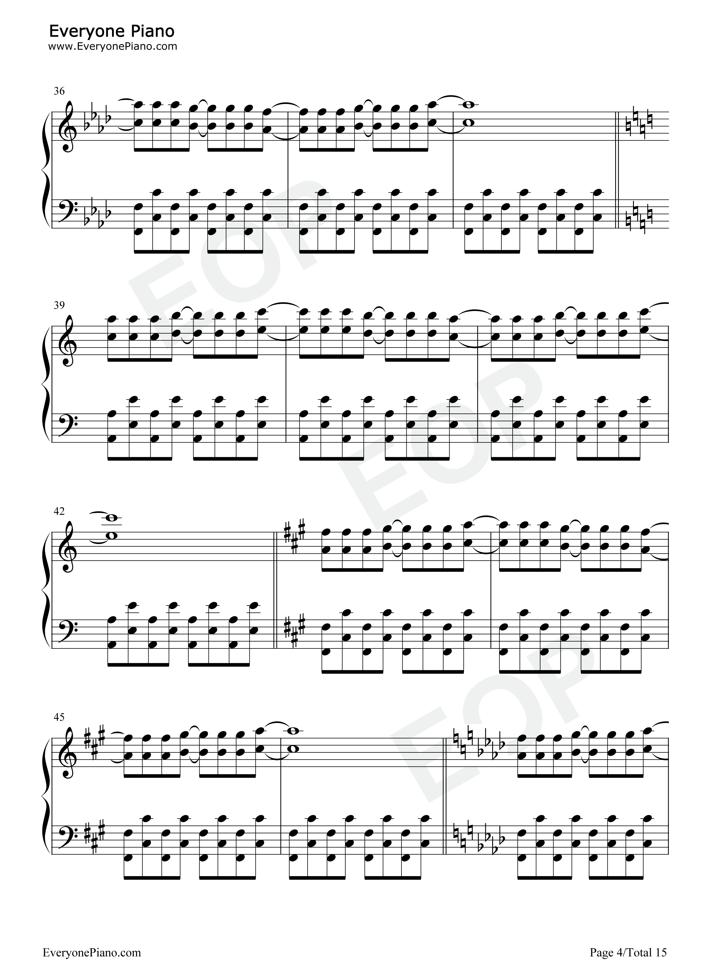 Touhou_Piano_Medley_Part_2钢琴谱_Touhou