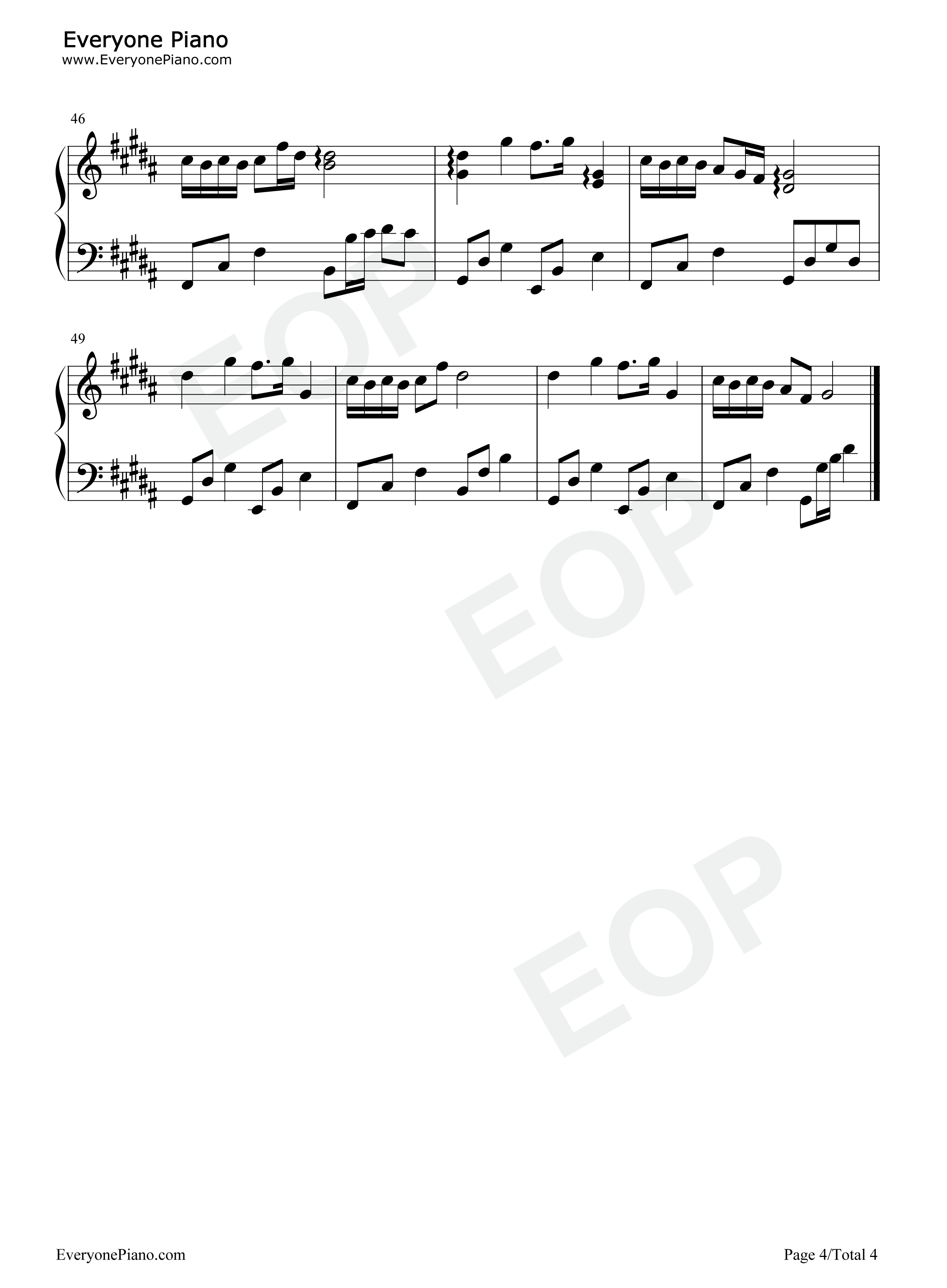 夭娘钢琴谱_洛天依