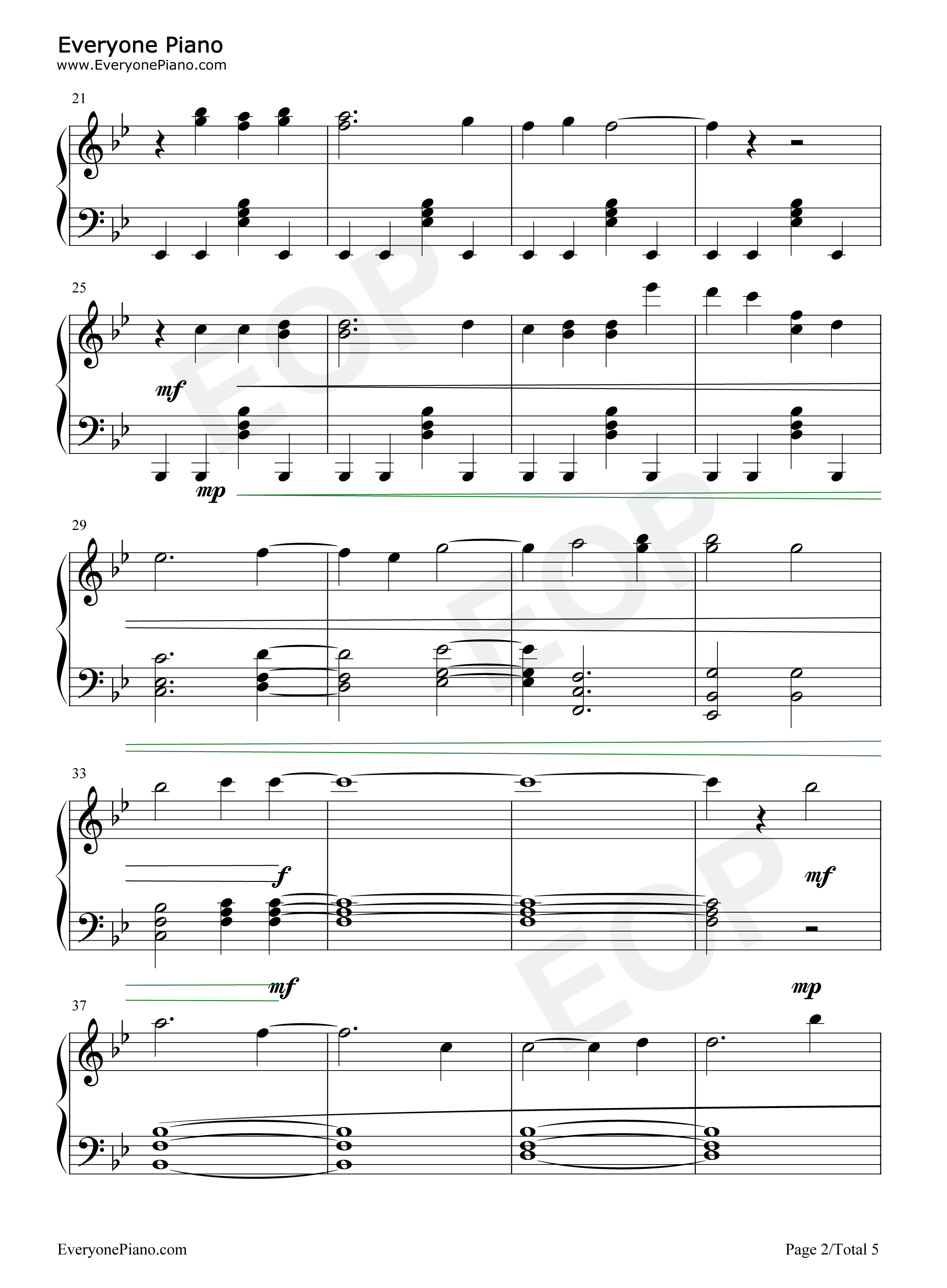 To_See_the_Future钢琴谱_楠木灯_楠木友利