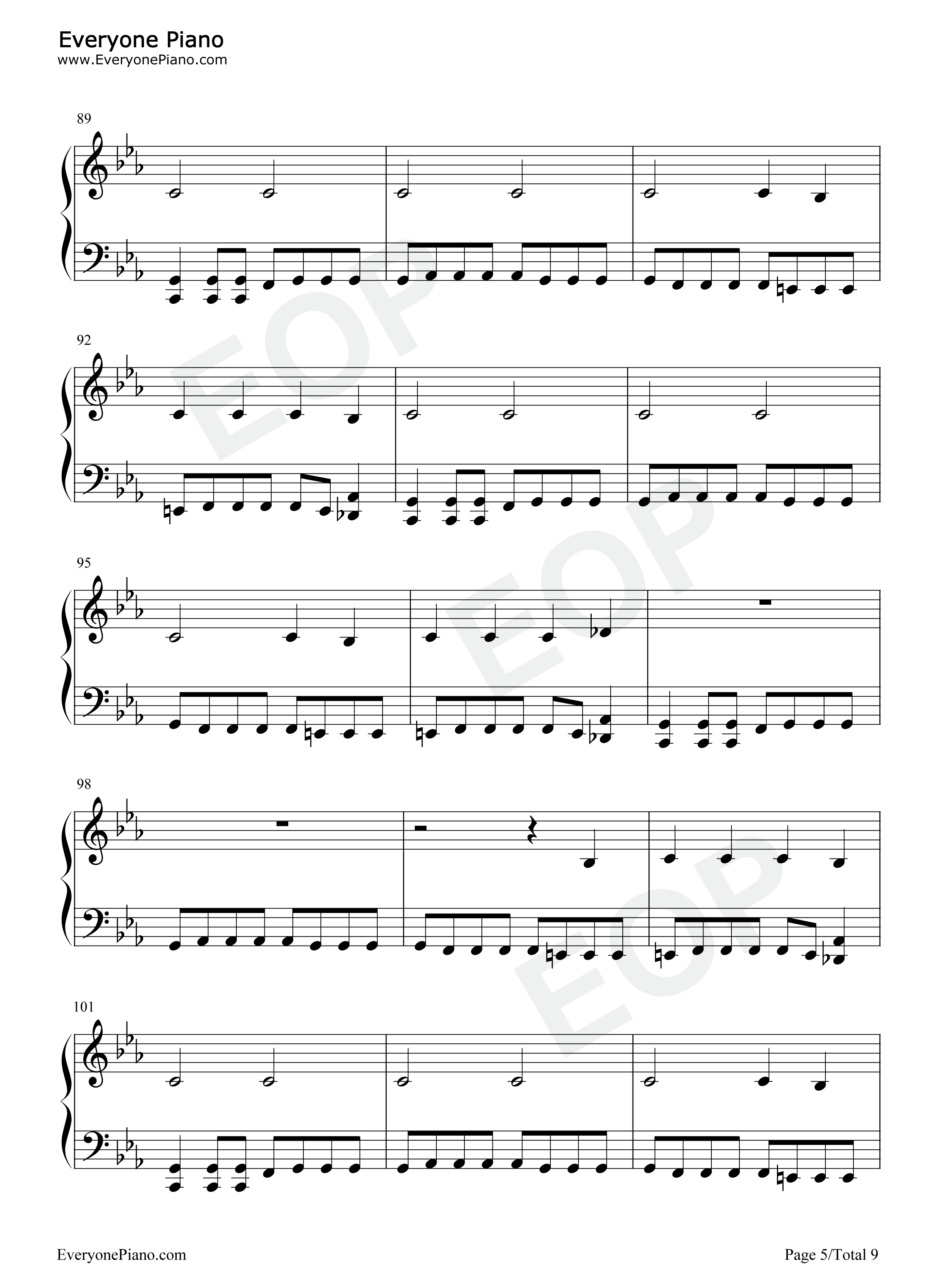 Protect_the_Land钢琴谱_System_of_a_Down