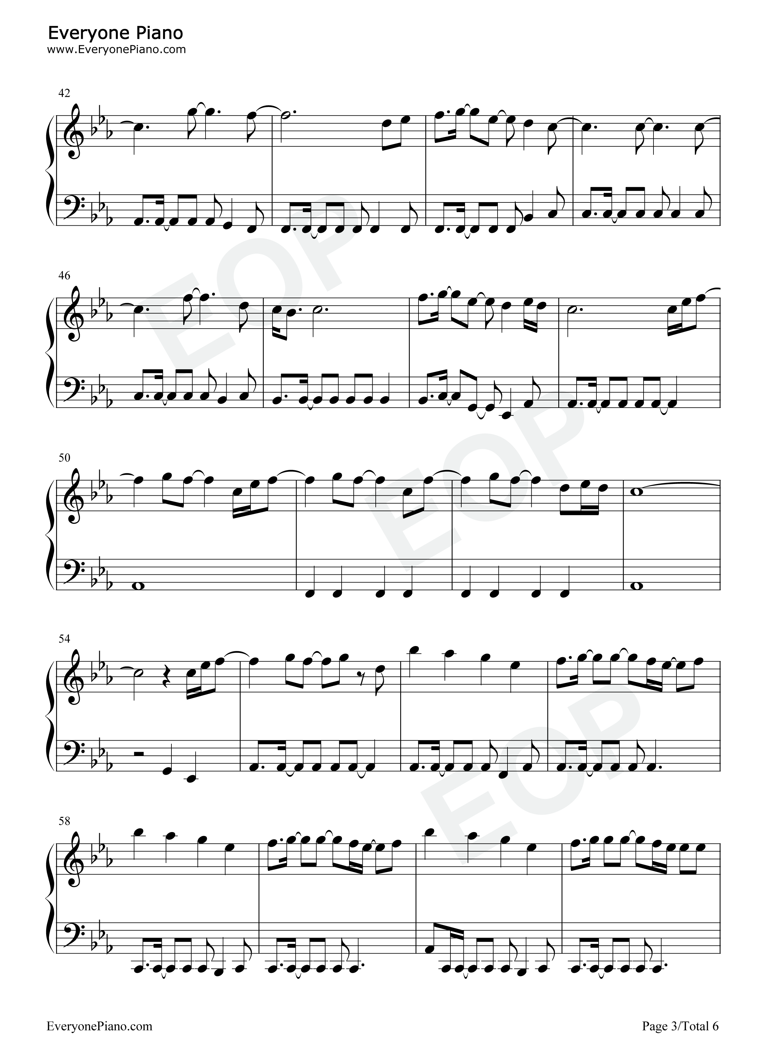 Moth_to_a_Flame钢琴谱_Swedish_House_Mafia_The_Weeknd