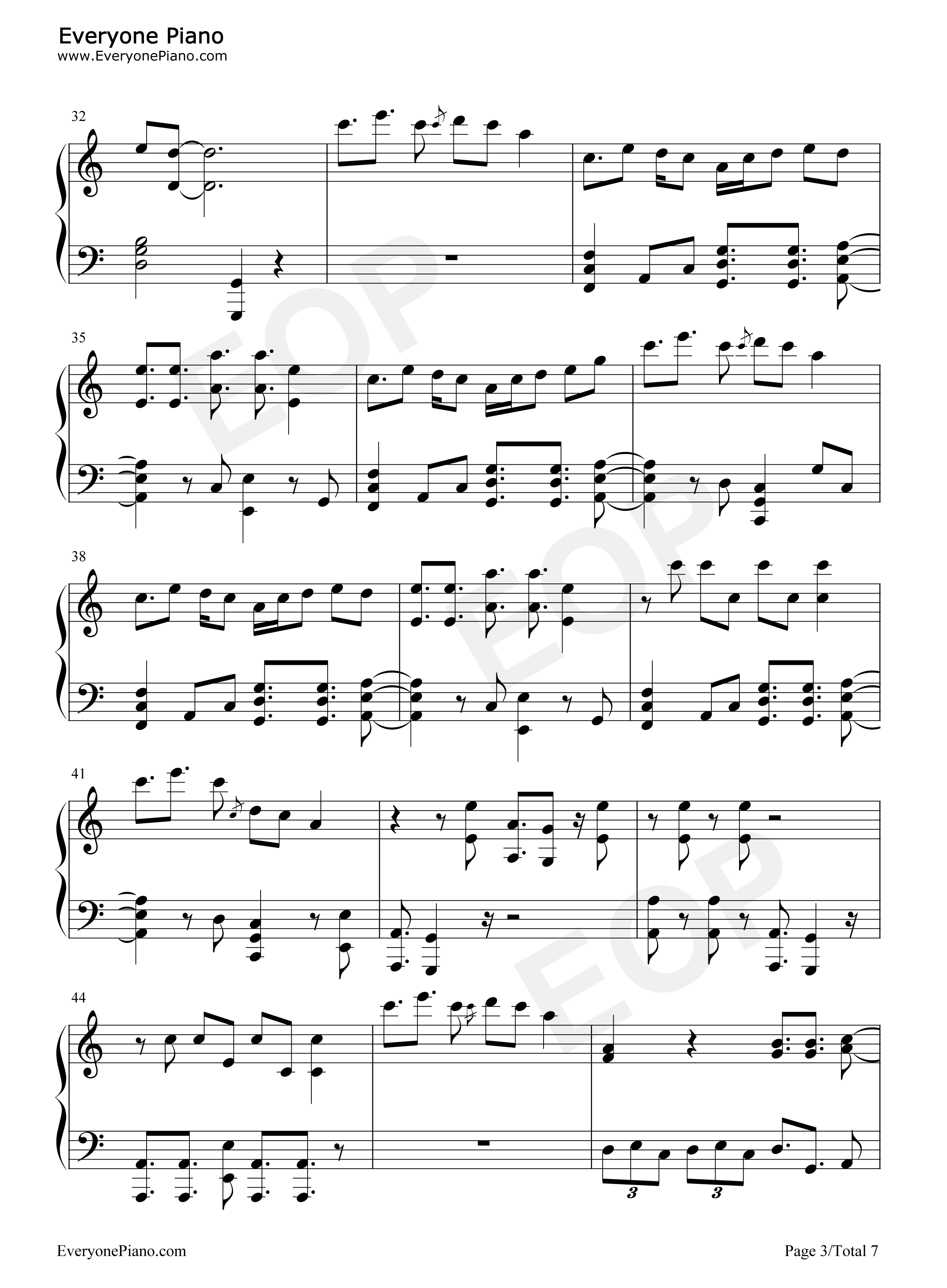 Nonstop钢琴谱_Oh_My_Girl