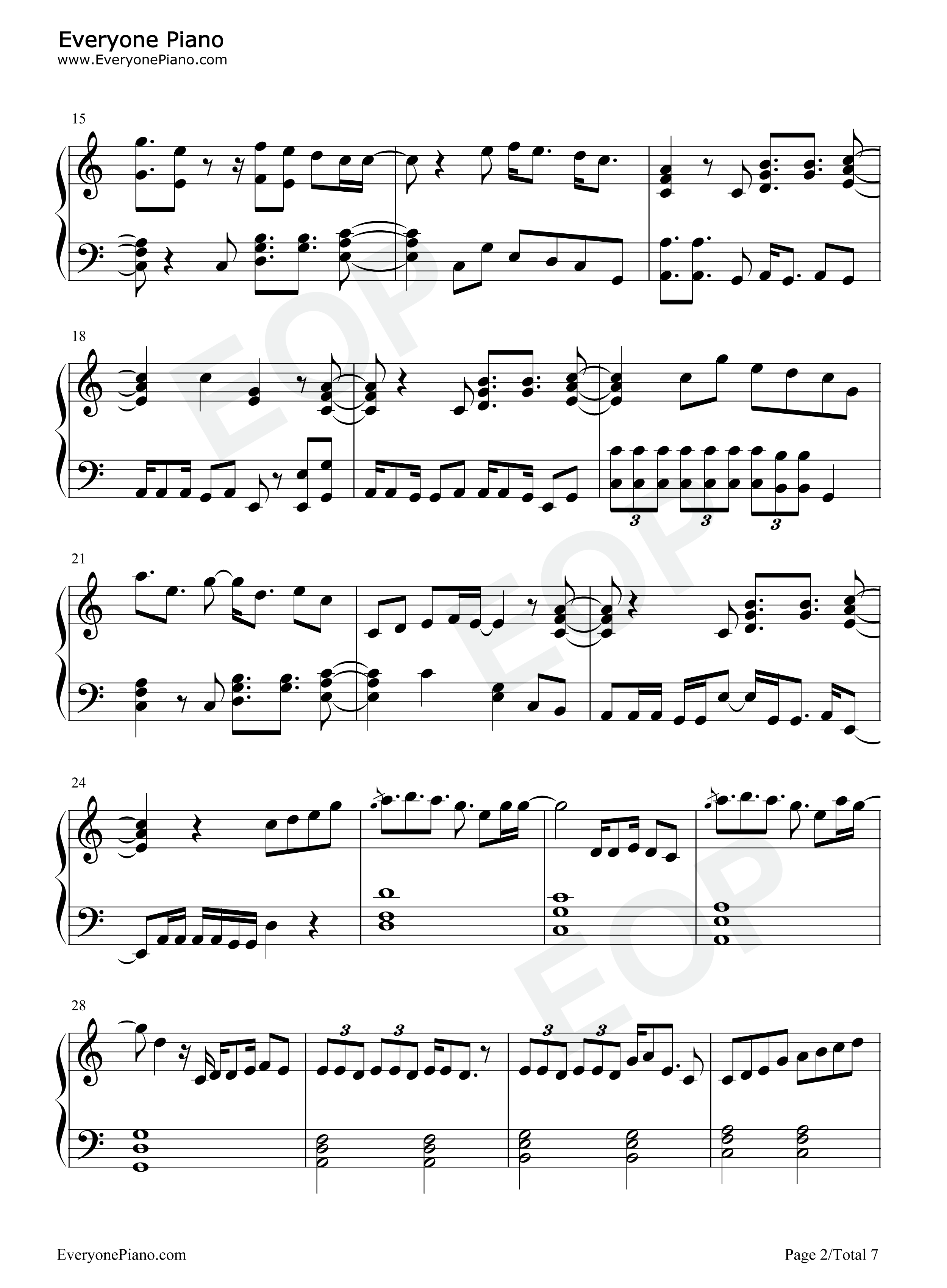 Nonstop钢琴谱_Oh_My_Girl