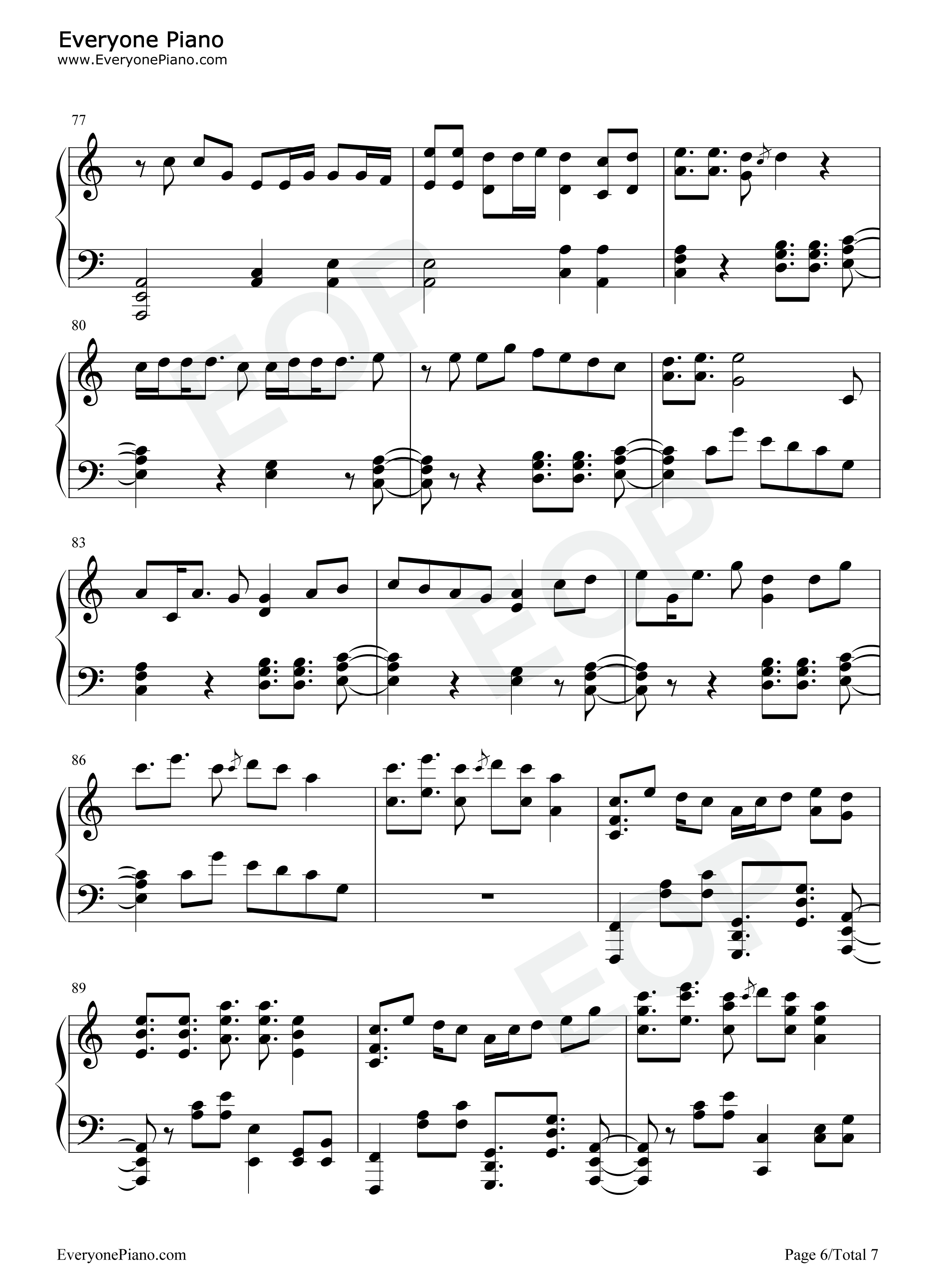 Nonstop钢琴谱_Oh_My_Girl