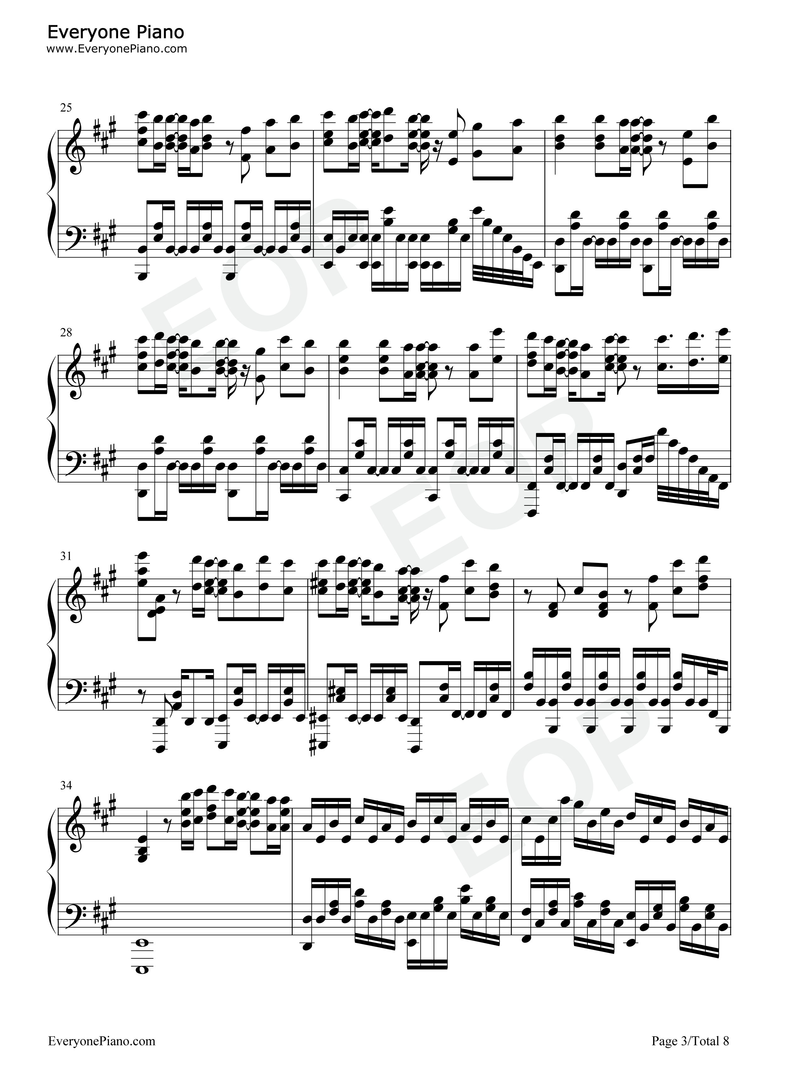 キズナミュージック钢琴谱_Poppin'Party