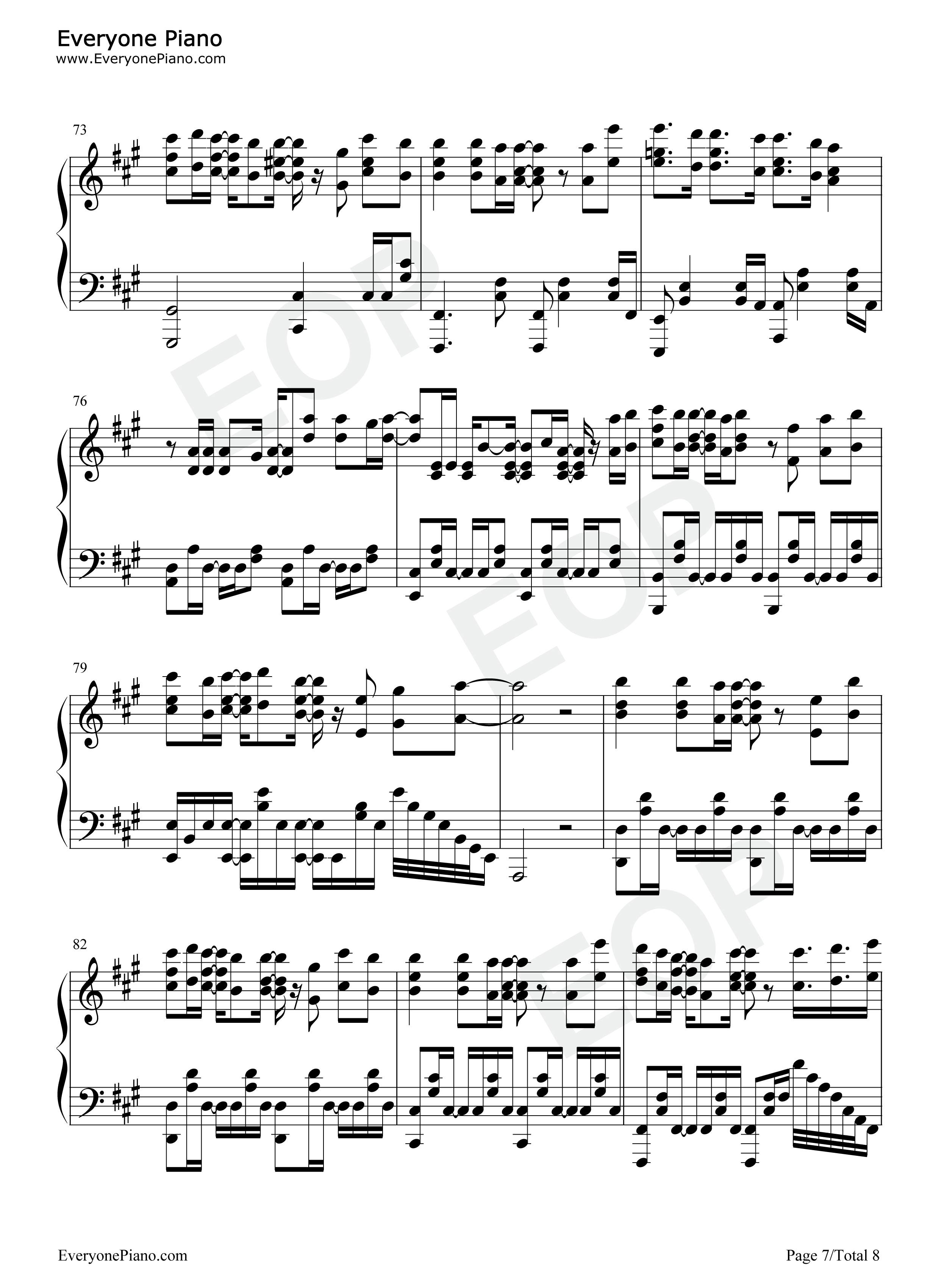 キズナミュージック钢琴谱_Poppin'Party