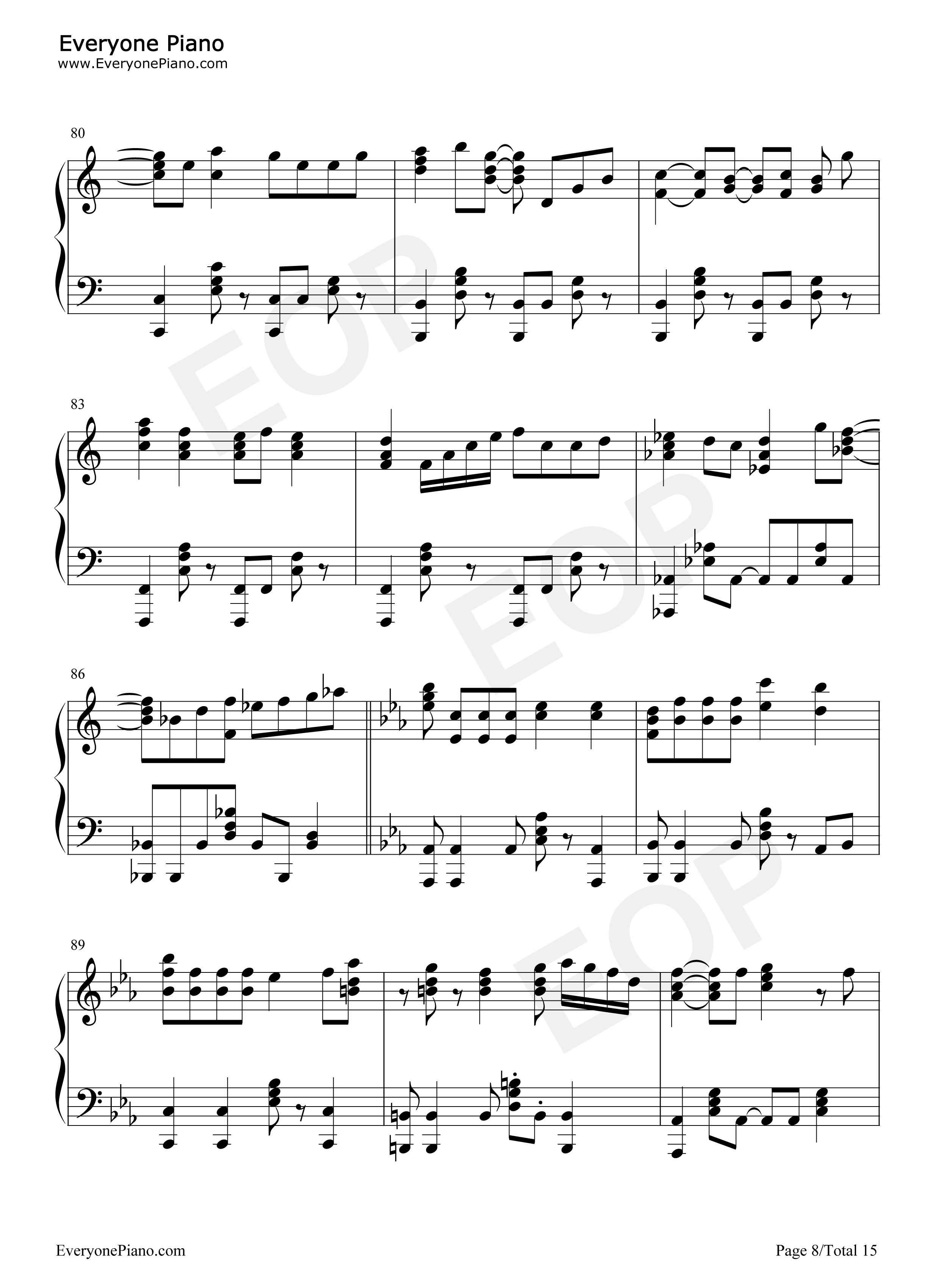 燦々デイズ钢琴谱_スピラ・スピカ