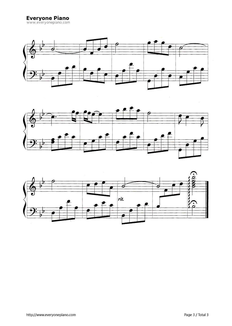 当孩子出生时钢琴谱_未知