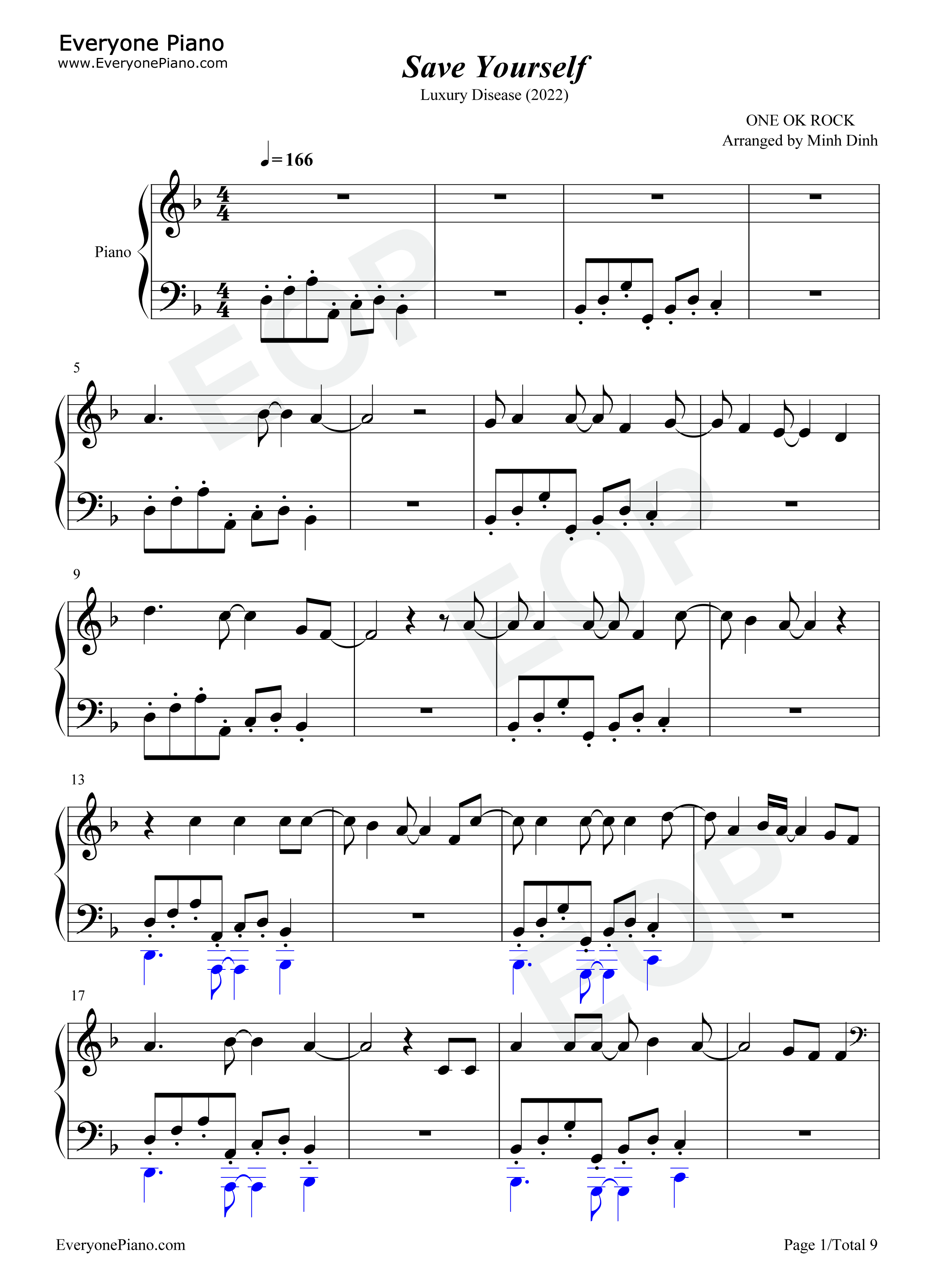 Save_Yourself钢琴谱_One_Ok_Rock