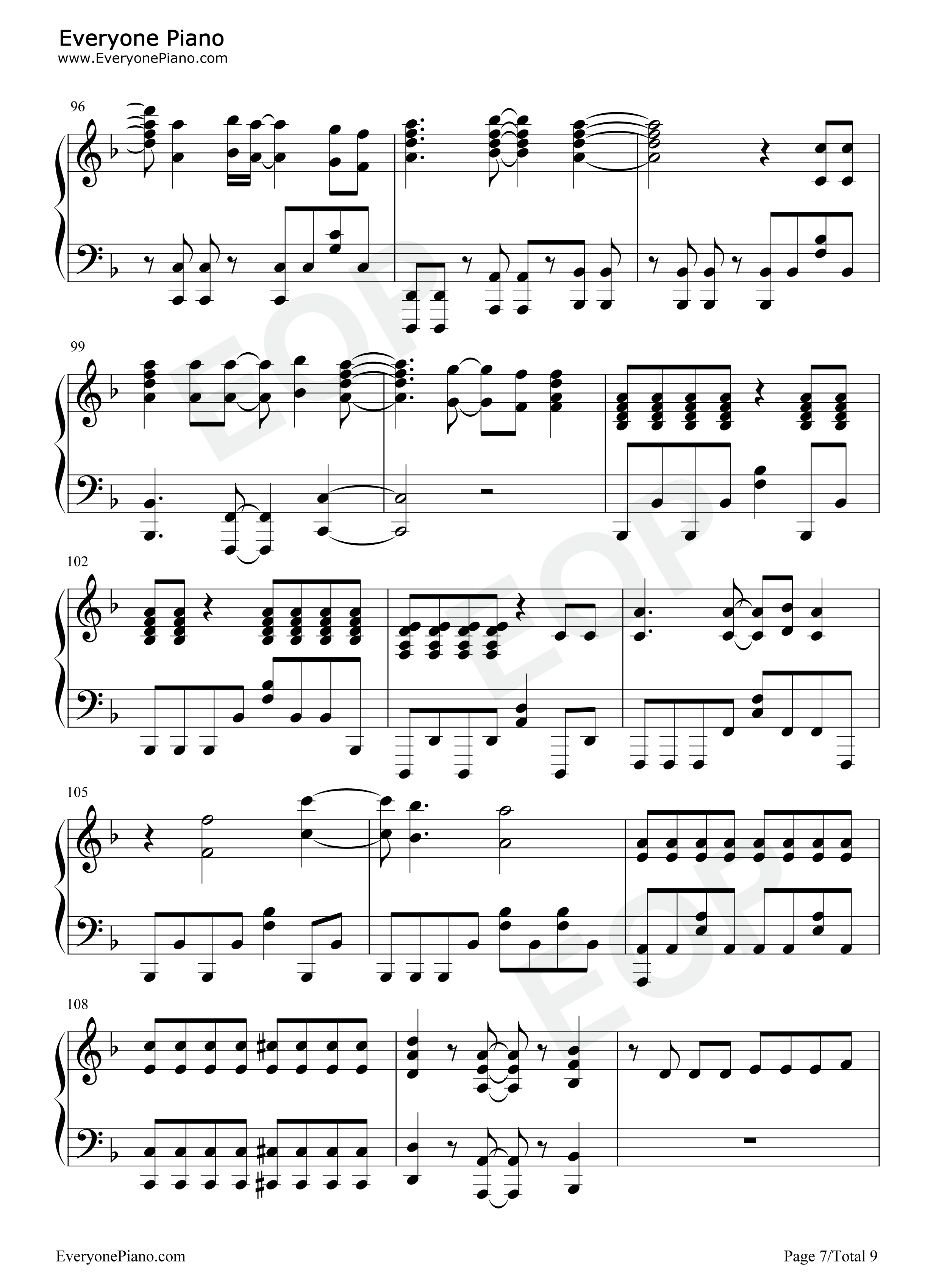 Save_Yourself钢琴谱_One_Ok_Rock