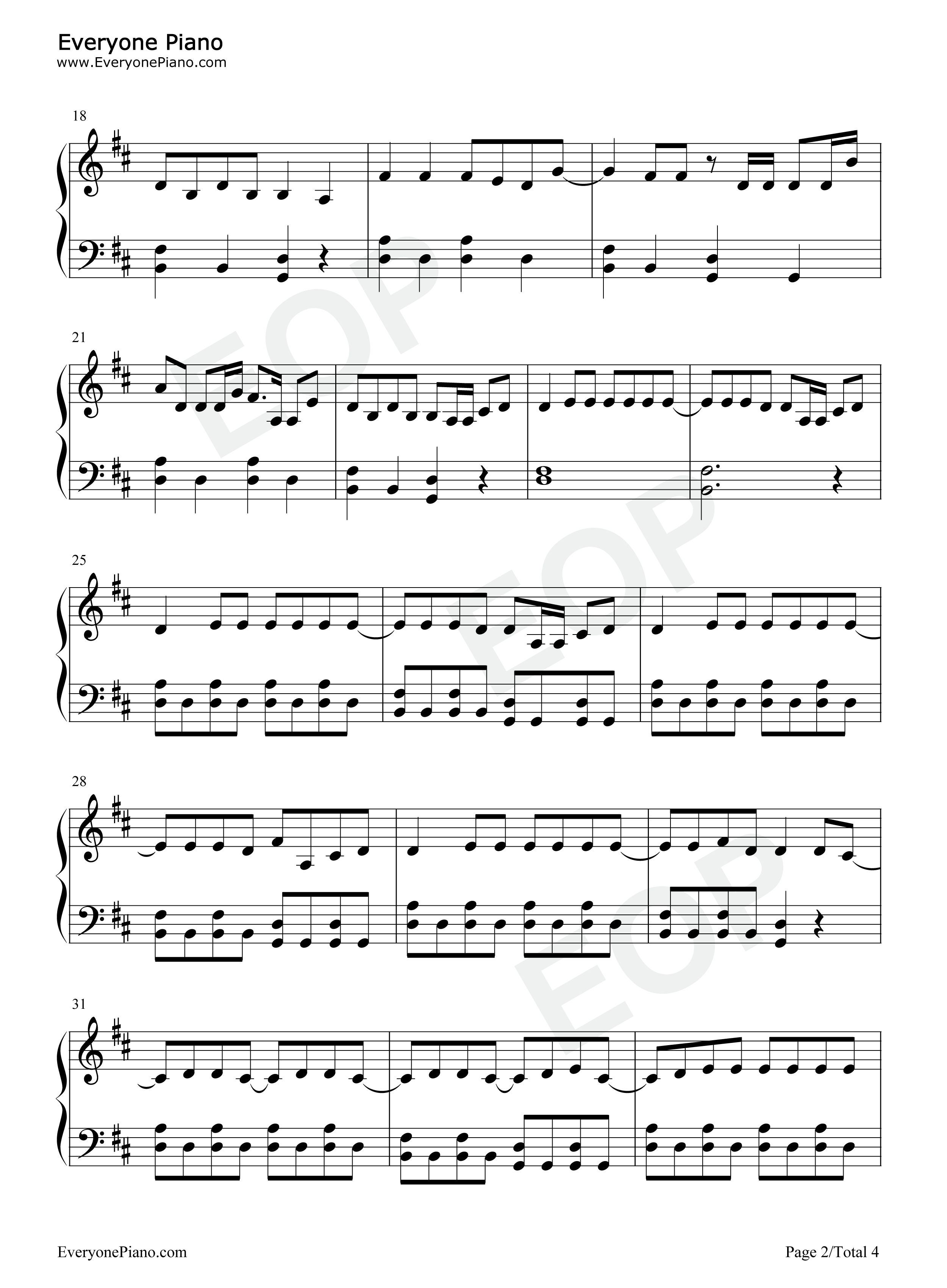 Left_and_Right钢琴谱_Charlie_Puth_田柾国_防弹少年团