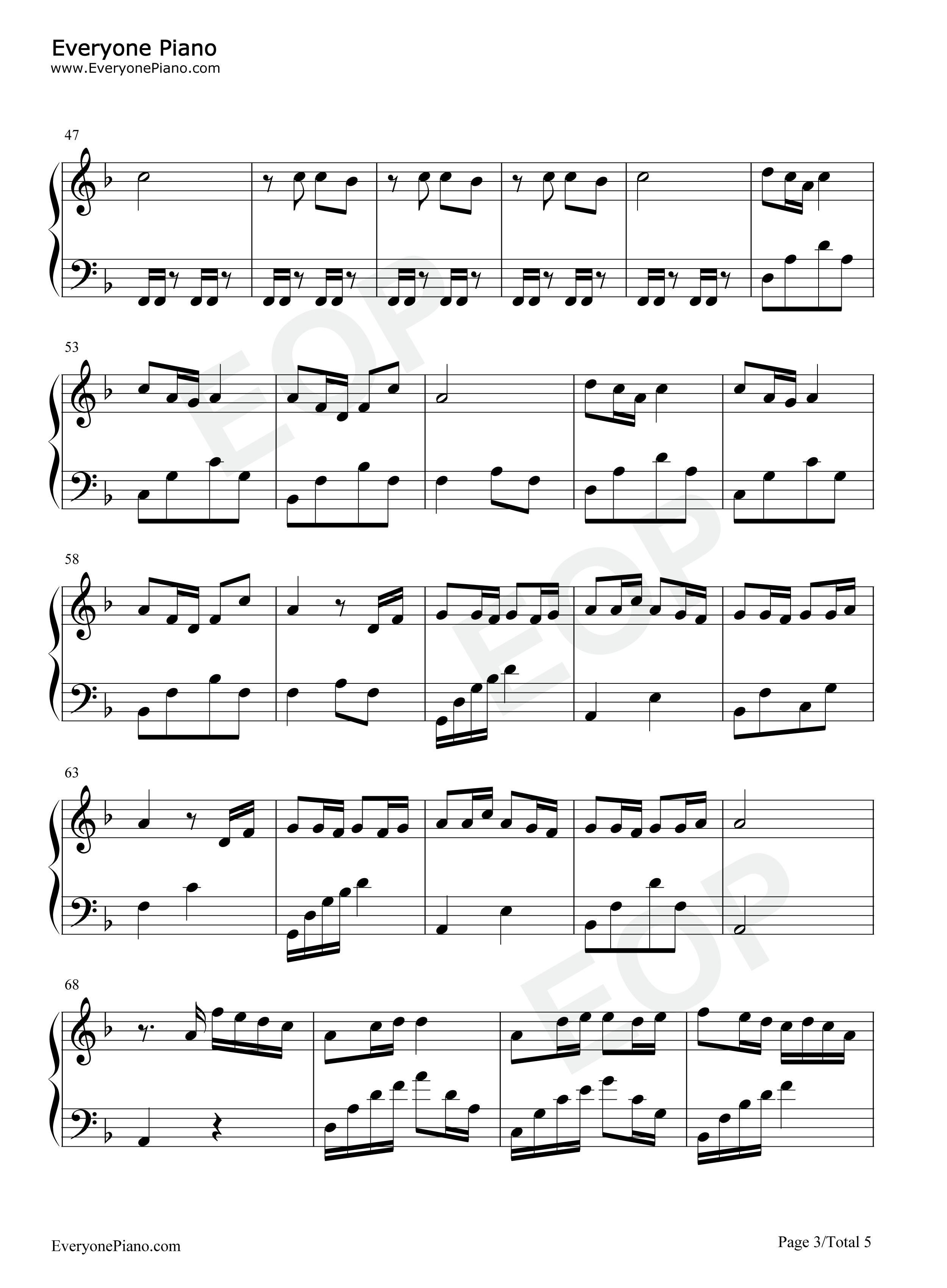 剑魂钢琴谱_汪苏泷