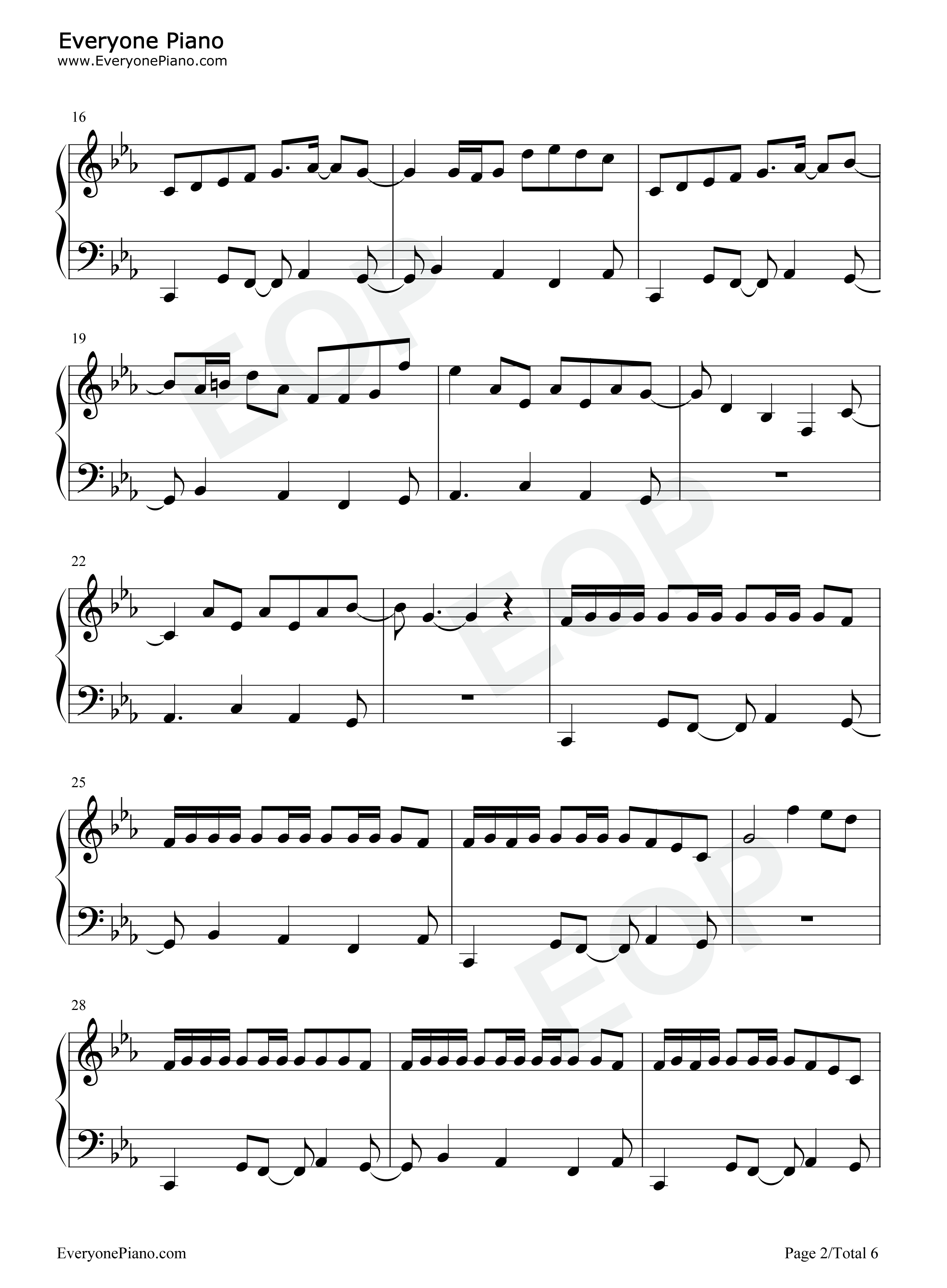 We_Dont_Talk_About_Bruno钢琴谱_Lin_Manuel_Miranda