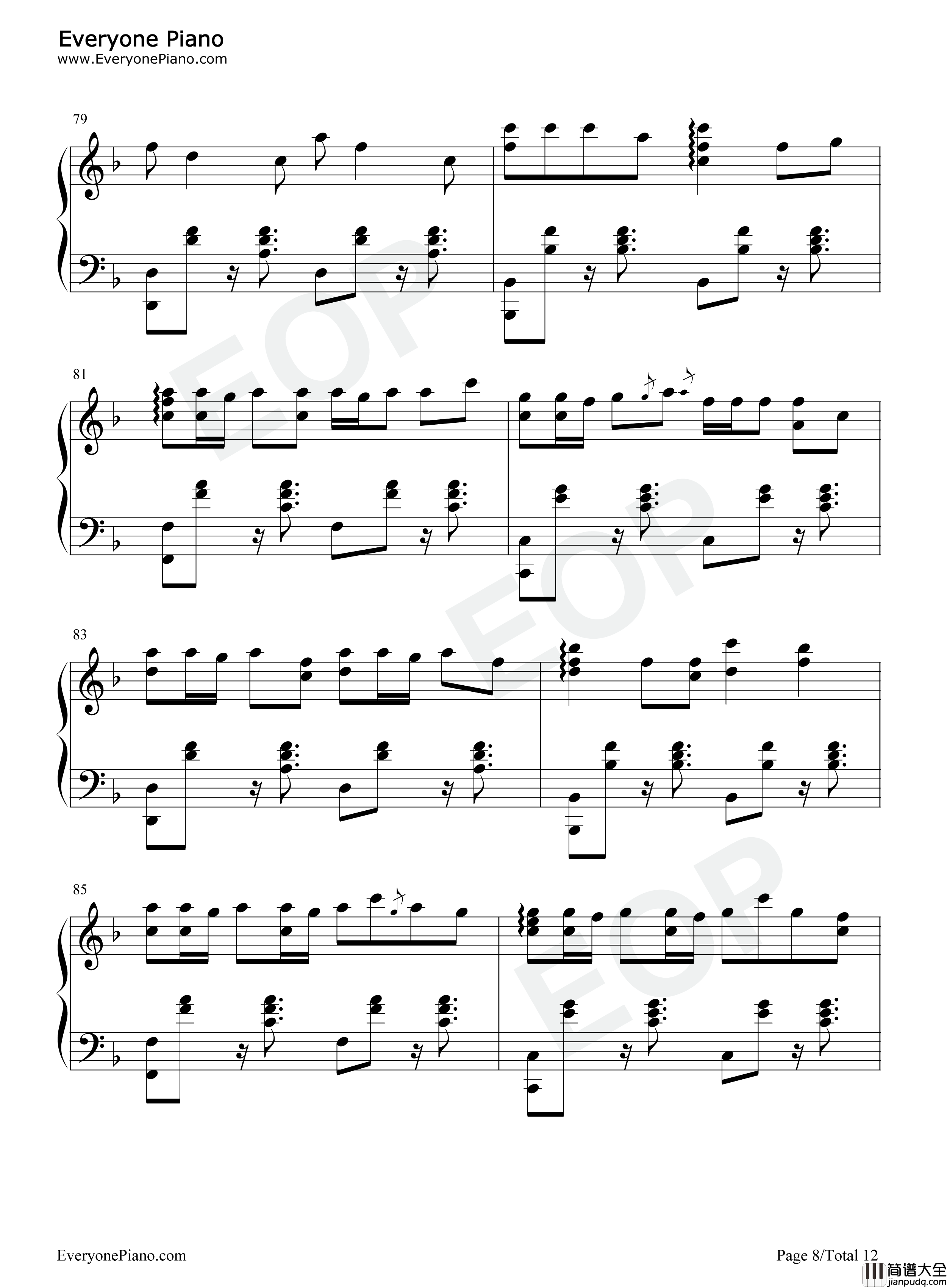 小寒钢琴谱_音阙诗听_赵方婧