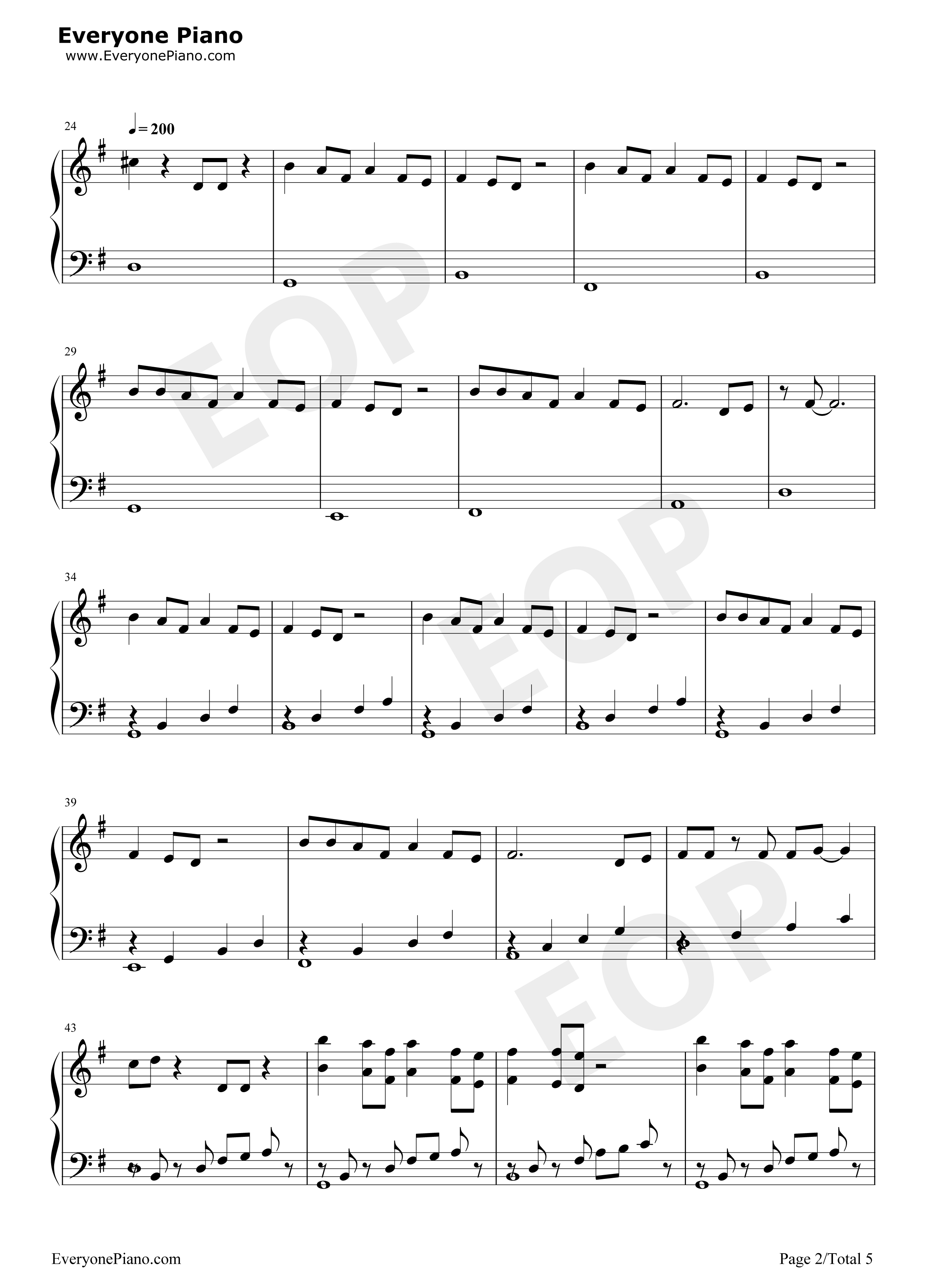 Friend_of_a_Friend钢琴谱_Lake_Malawi