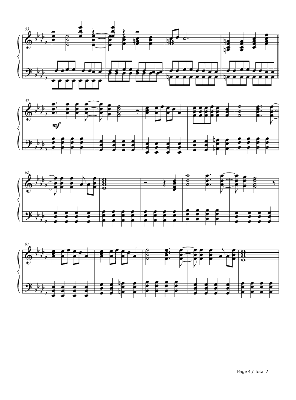 Thnks_fr_th_Mmrs钢琴谱_Fall_Out_Boy