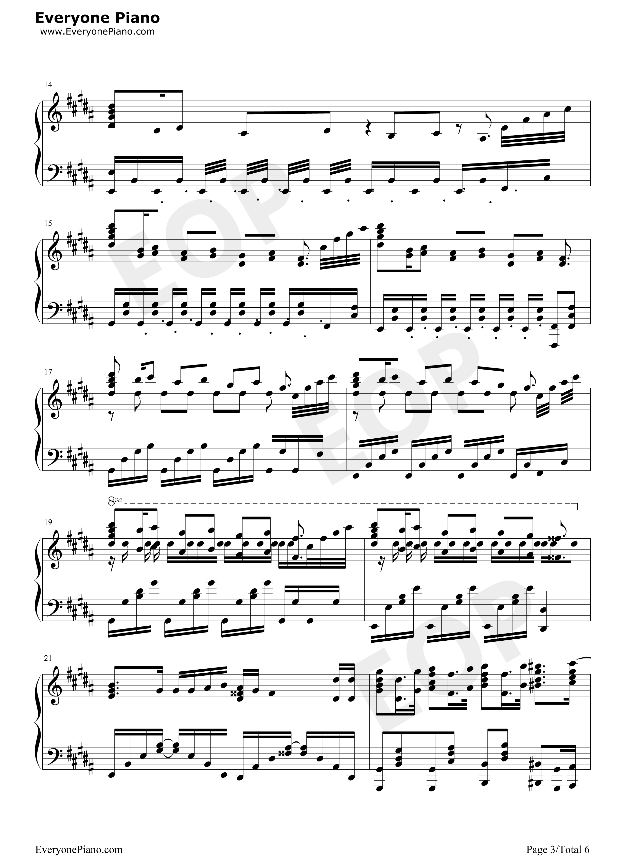 红莲之弓矢钢琴谱_Linked_Horizon