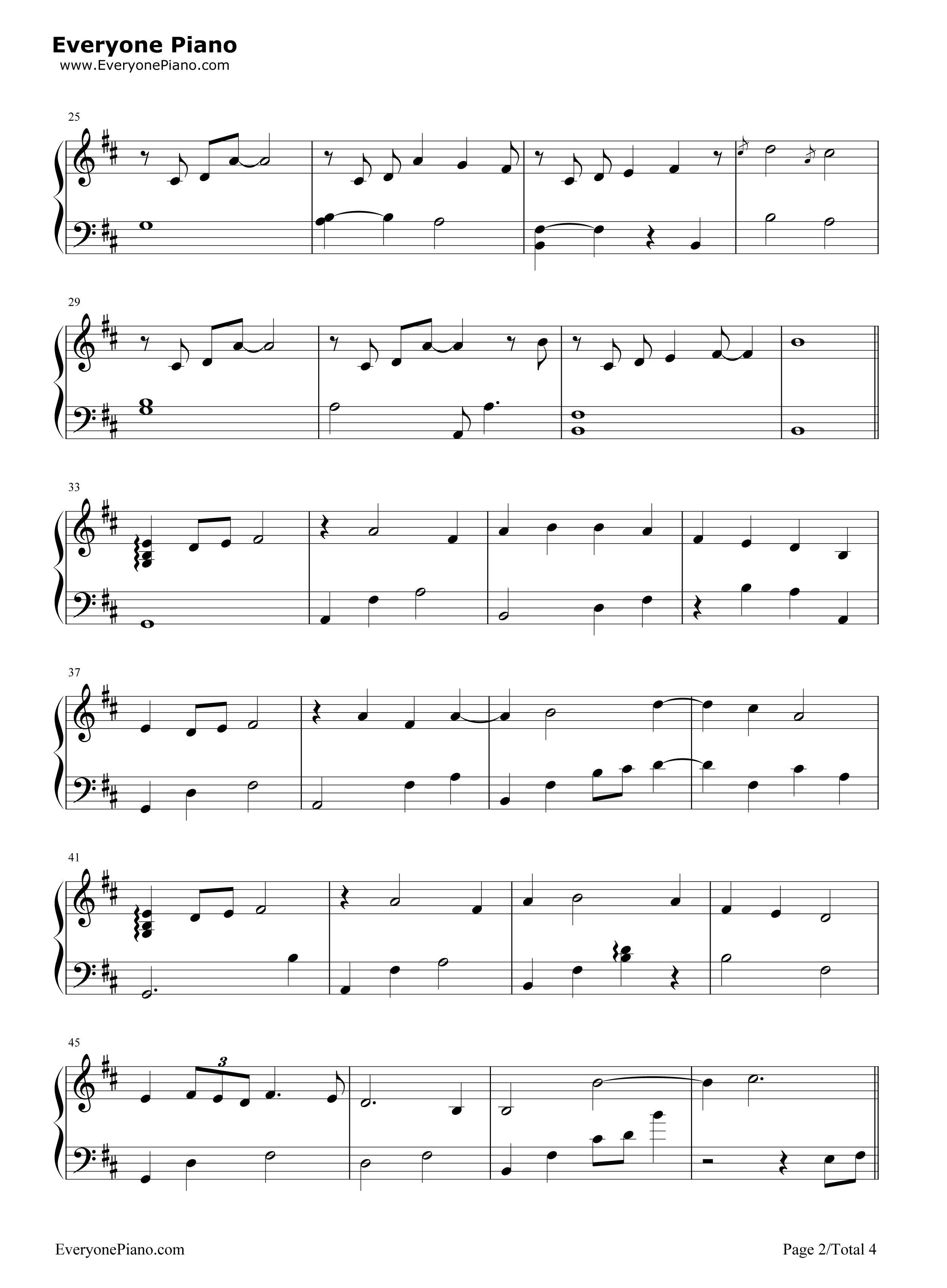 暁のヨナ钢琴谱_梁邦彦