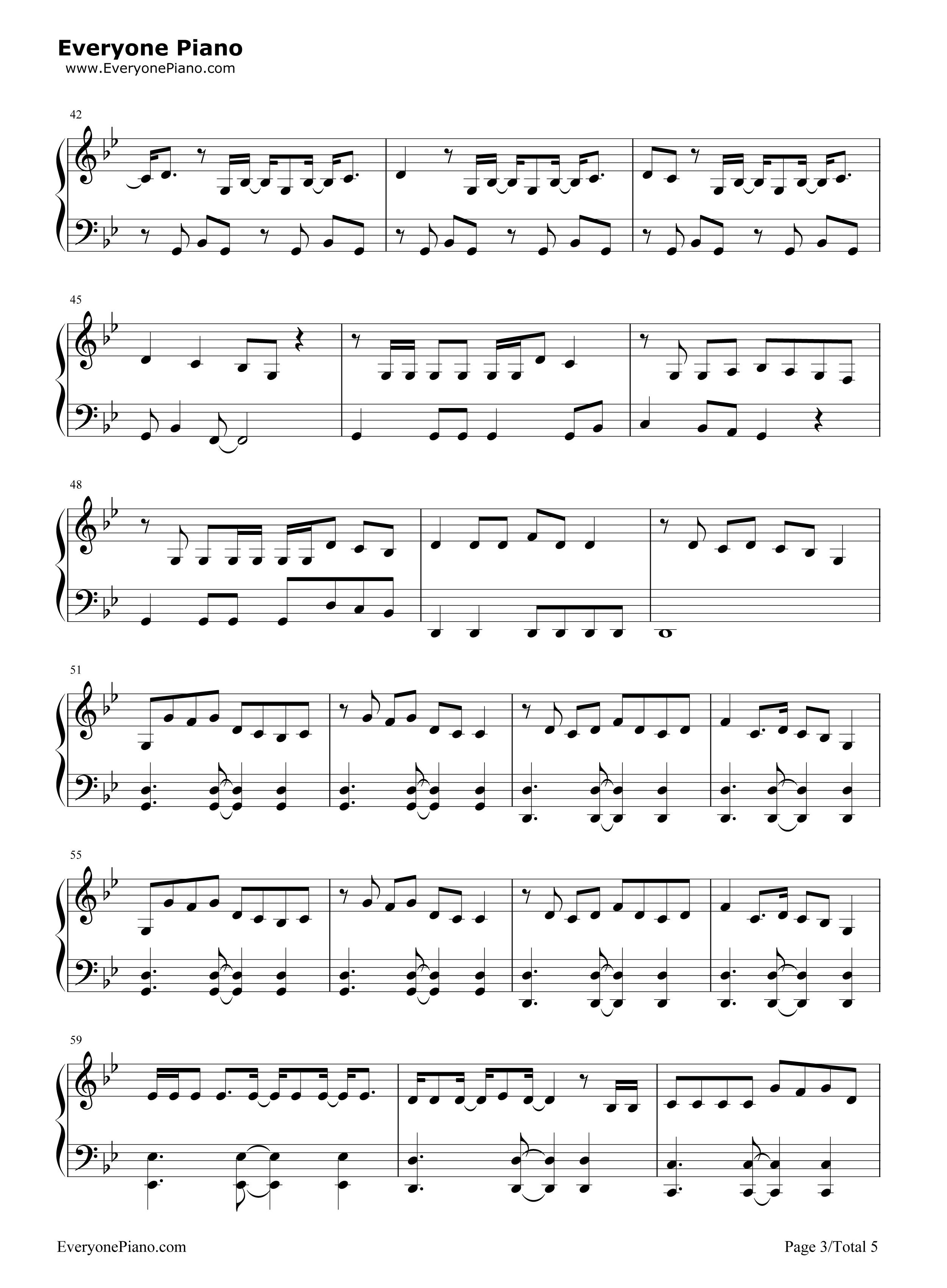 つなぐ钢琴谱_嵐