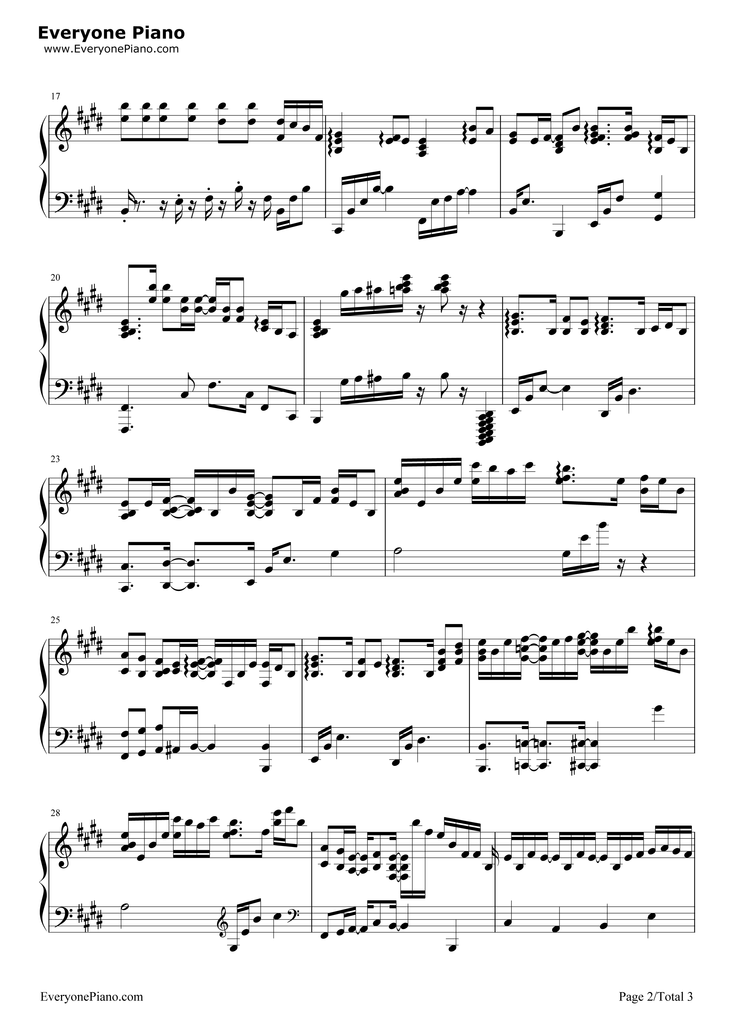 いつもどんなときも全員のために钢琴谱_藤泽庆昌