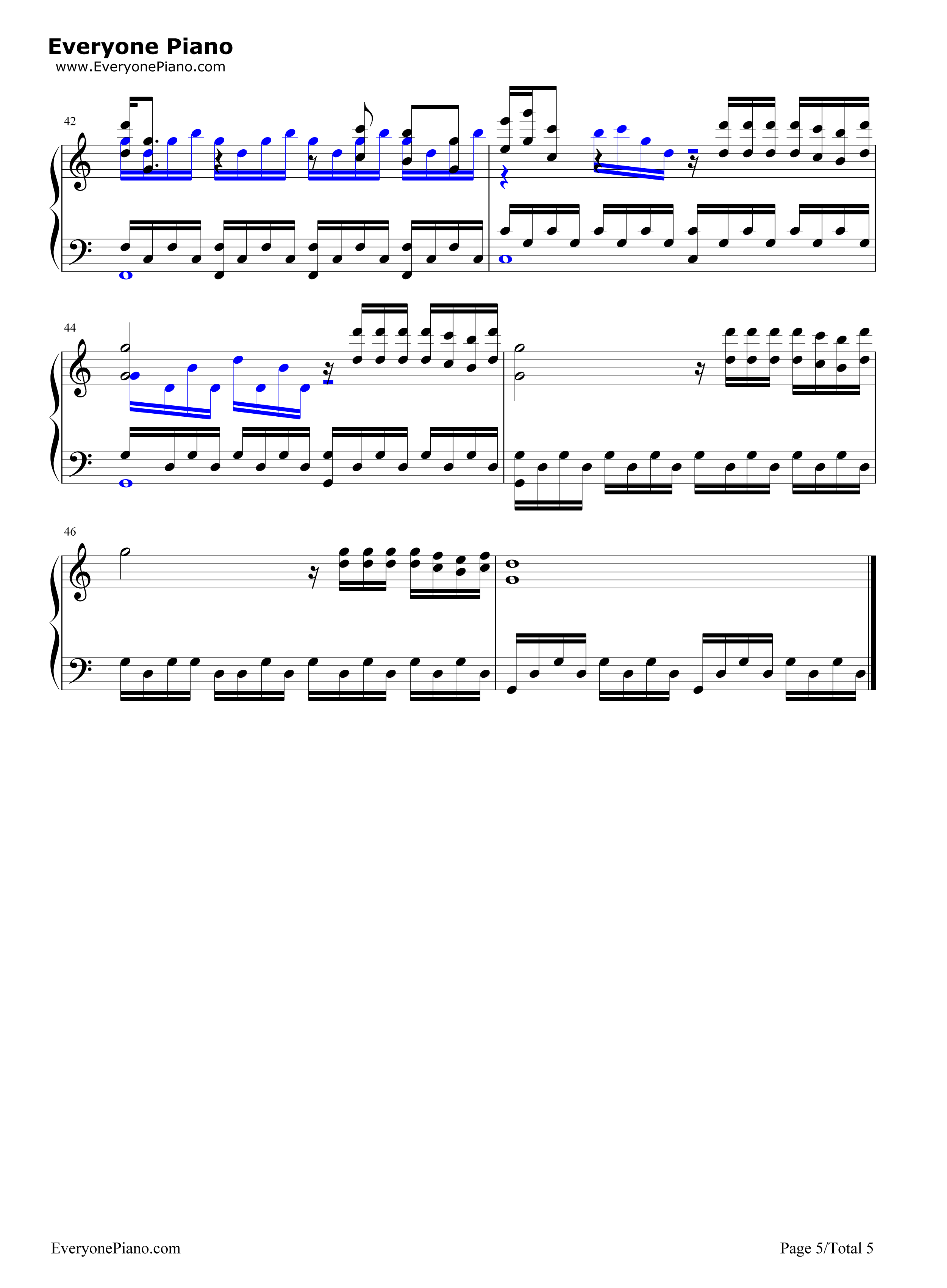 Deemo_Title_Song钢琴谱_Deemo