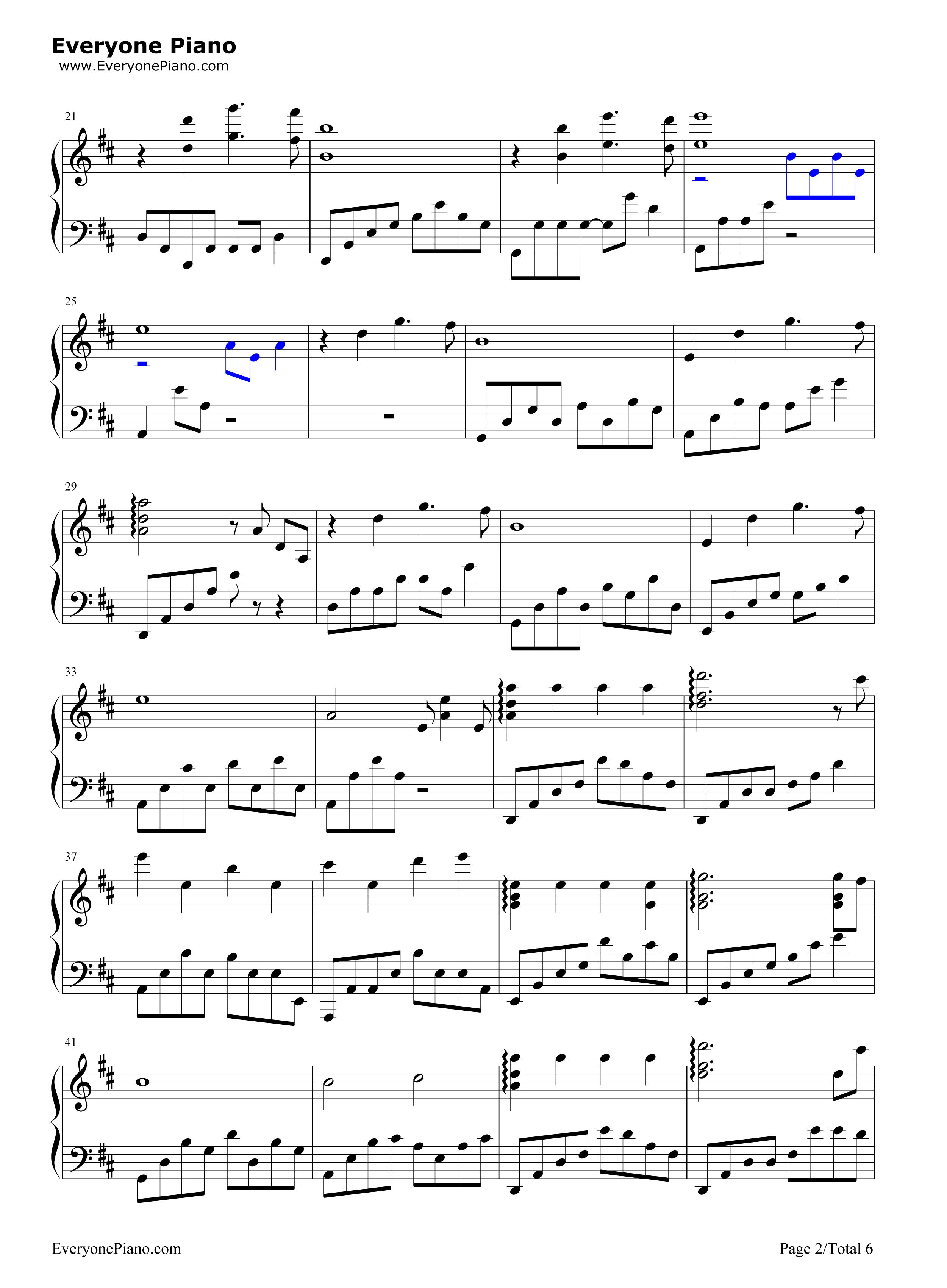 We_Had_Today钢琴谱_Rachel_Portman