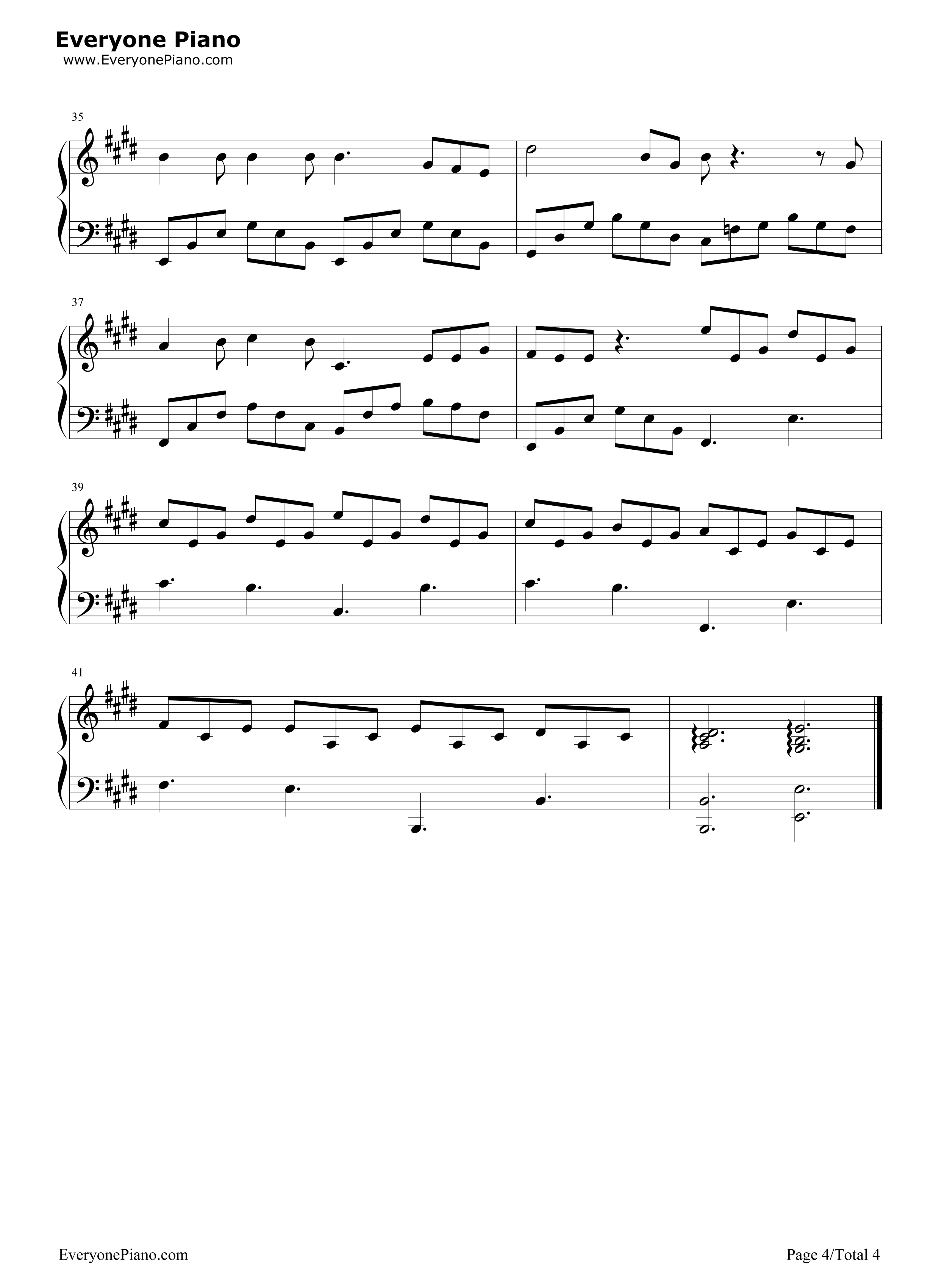 最长的旅途钢琴谱_李琦