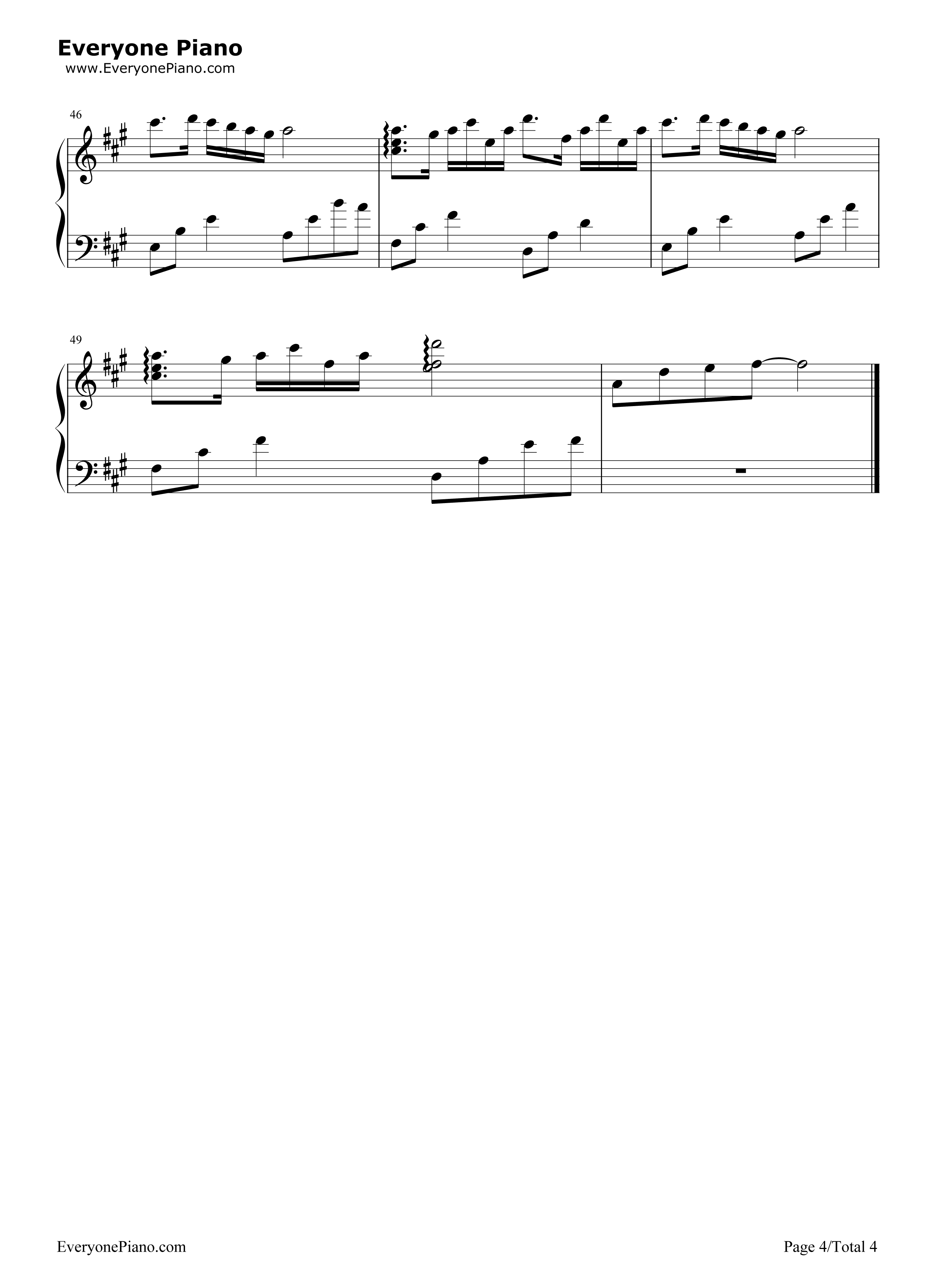 Reflection_Mirror_Night钢琴谱_V.K克