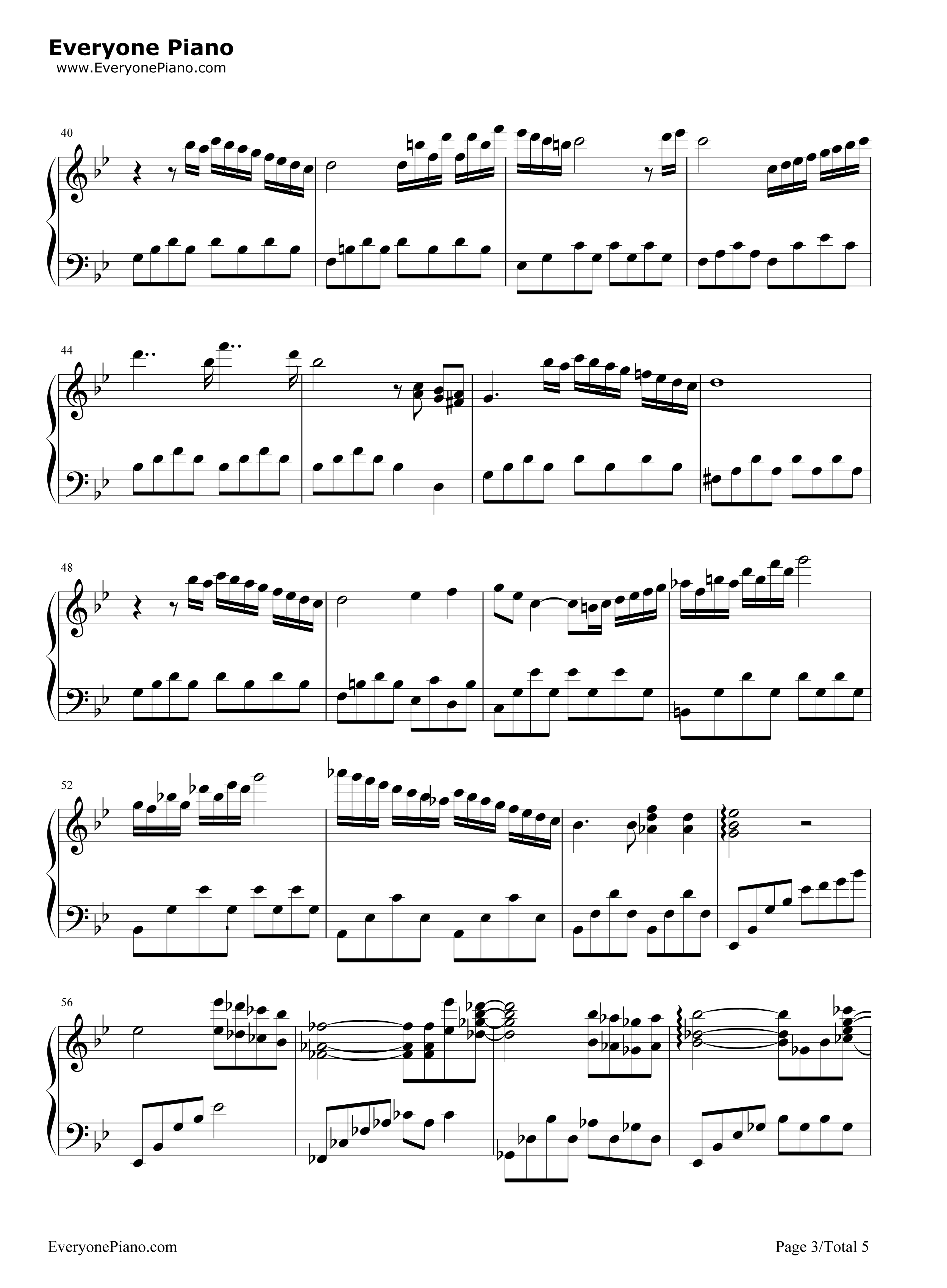 Hatsukoi钢琴谱_久石让