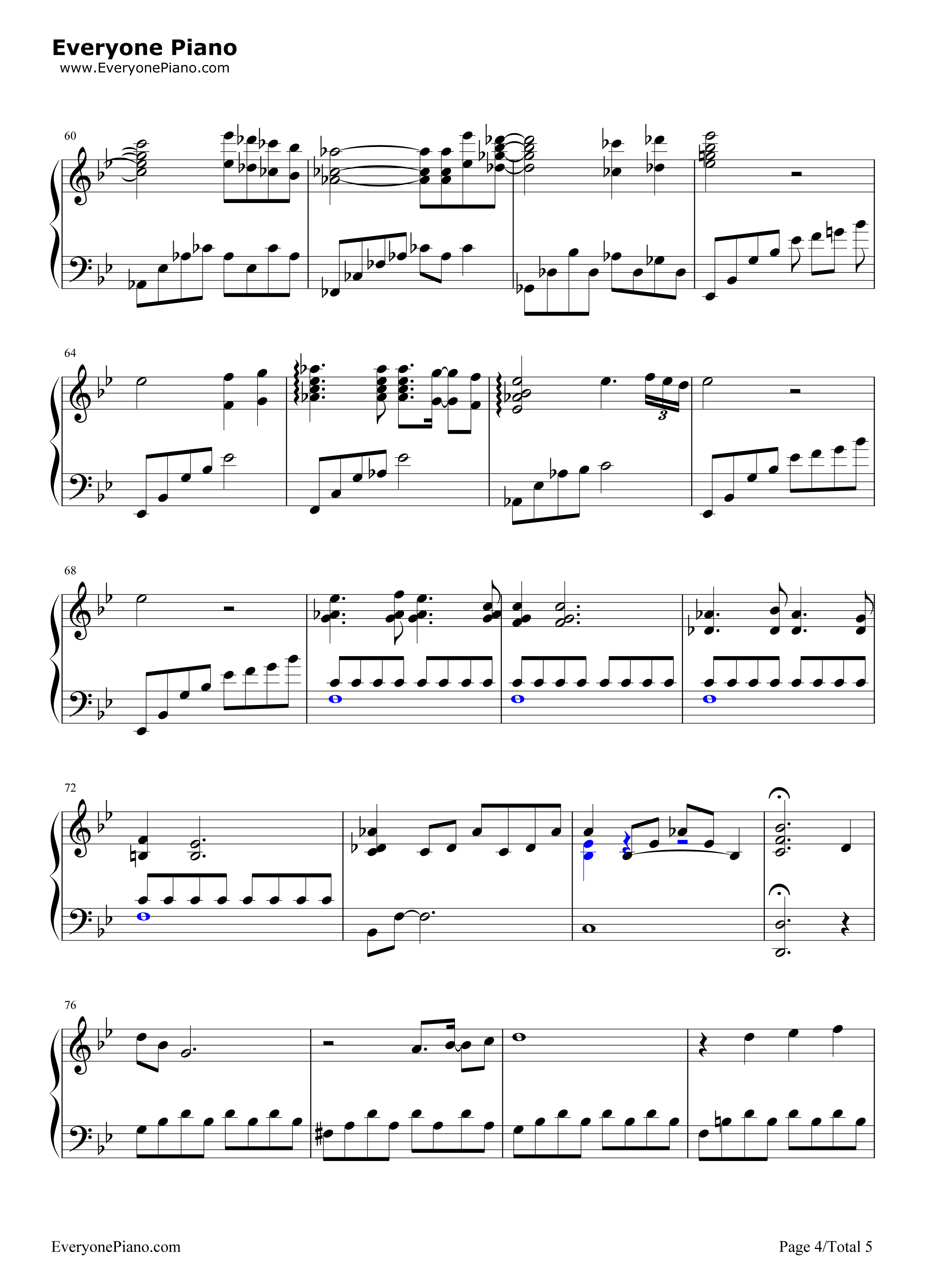 Hatsukoi钢琴谱_久石让