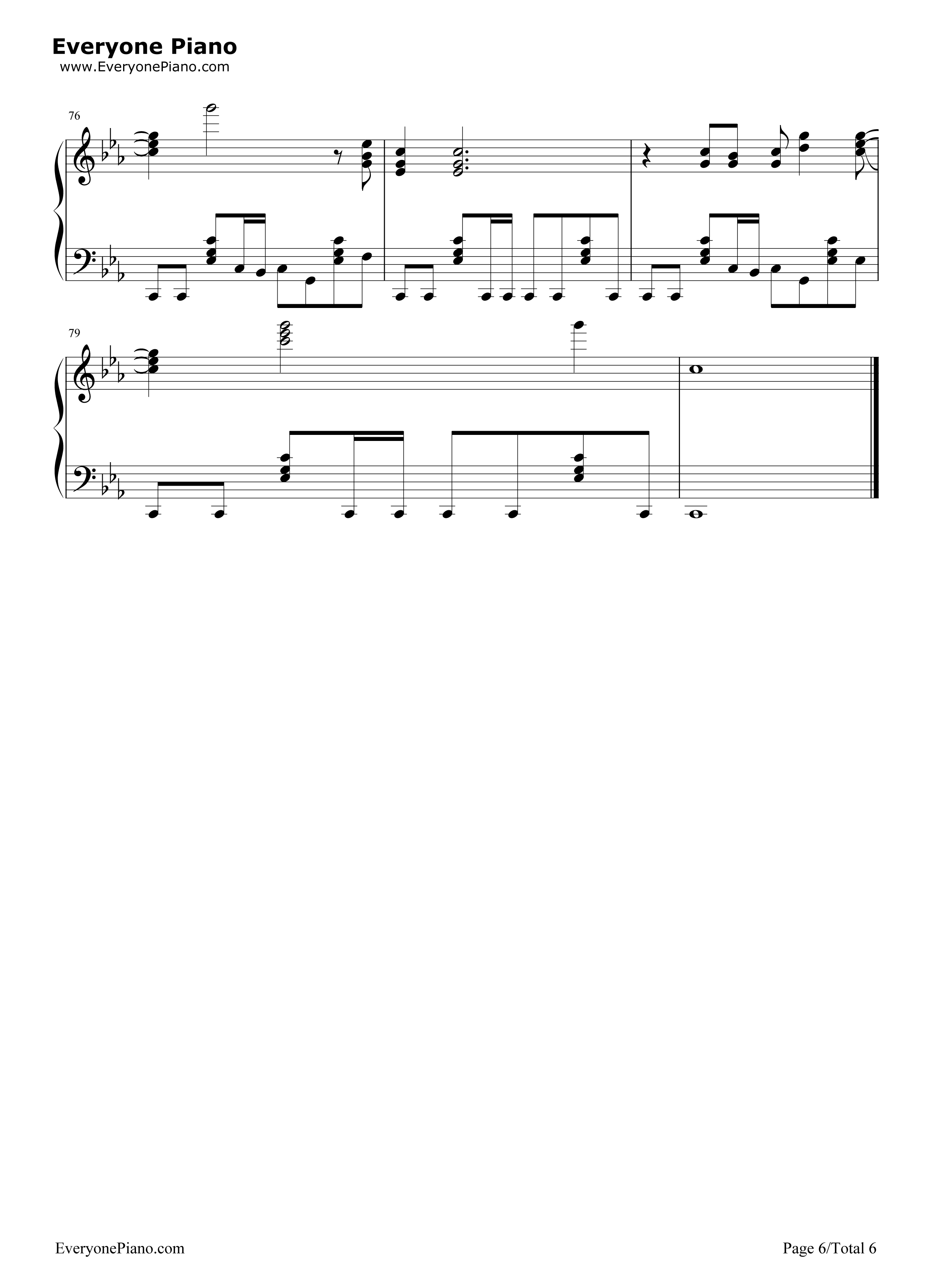 神様お願い钢琴谱_ハナエ（EMI音乐）