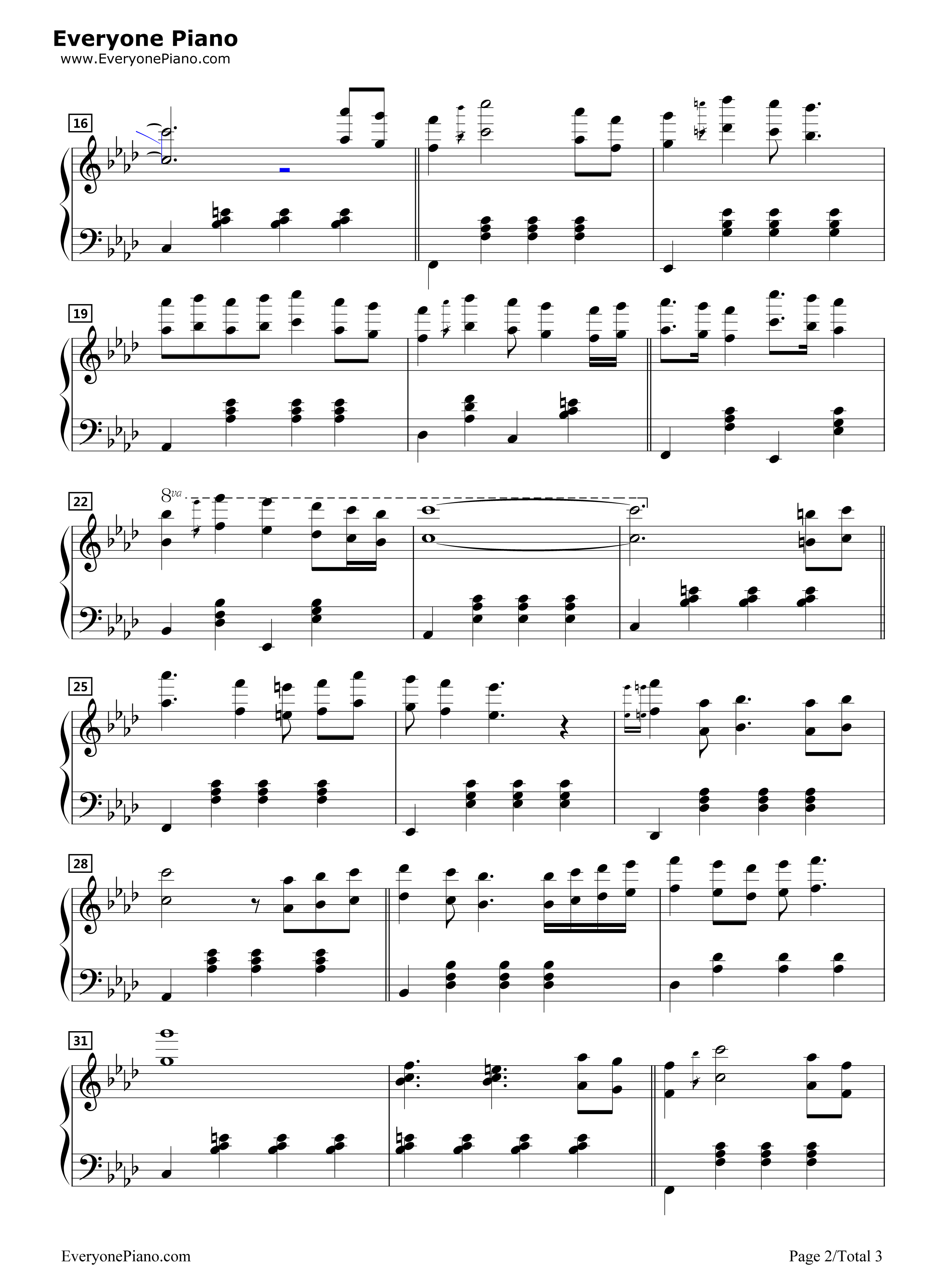 名探偵コナンメイン·テーマ钢琴谱_大野克夫