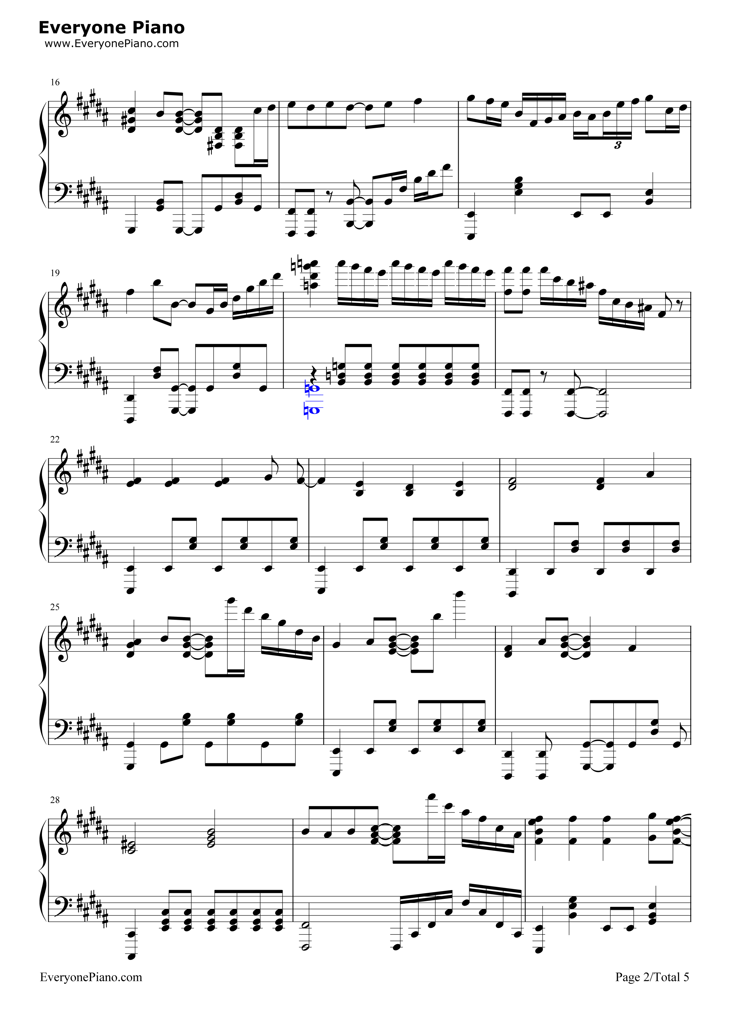 Reason钢琴谱_DRAMATIC_STARS_Beit_S.E.M_High×Joker_W_Jupiter