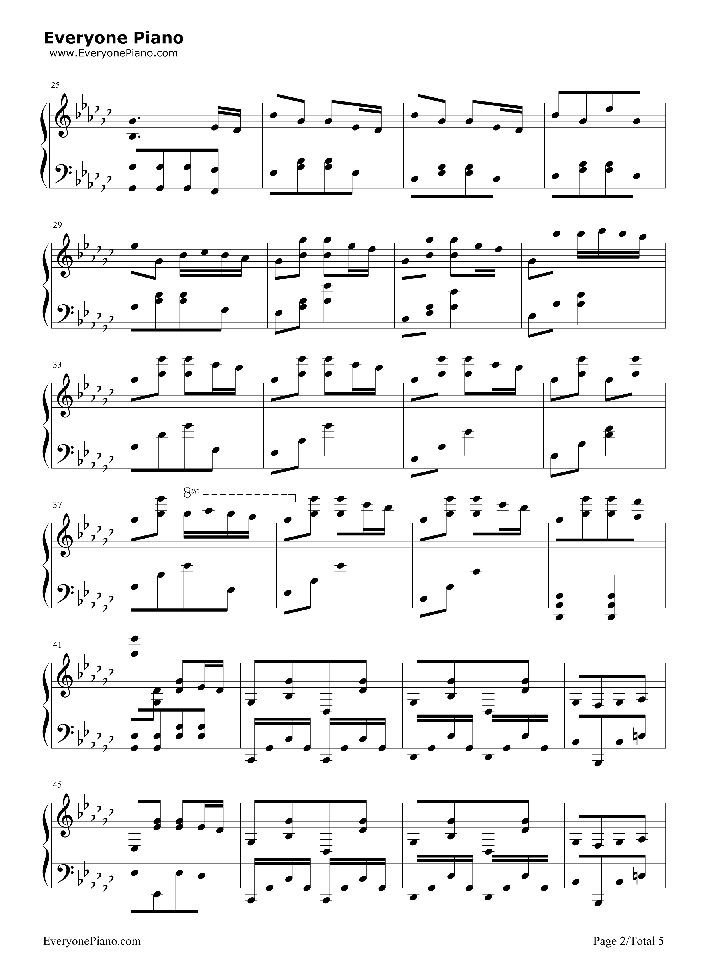 踩到猫儿钢琴谱_拜厄