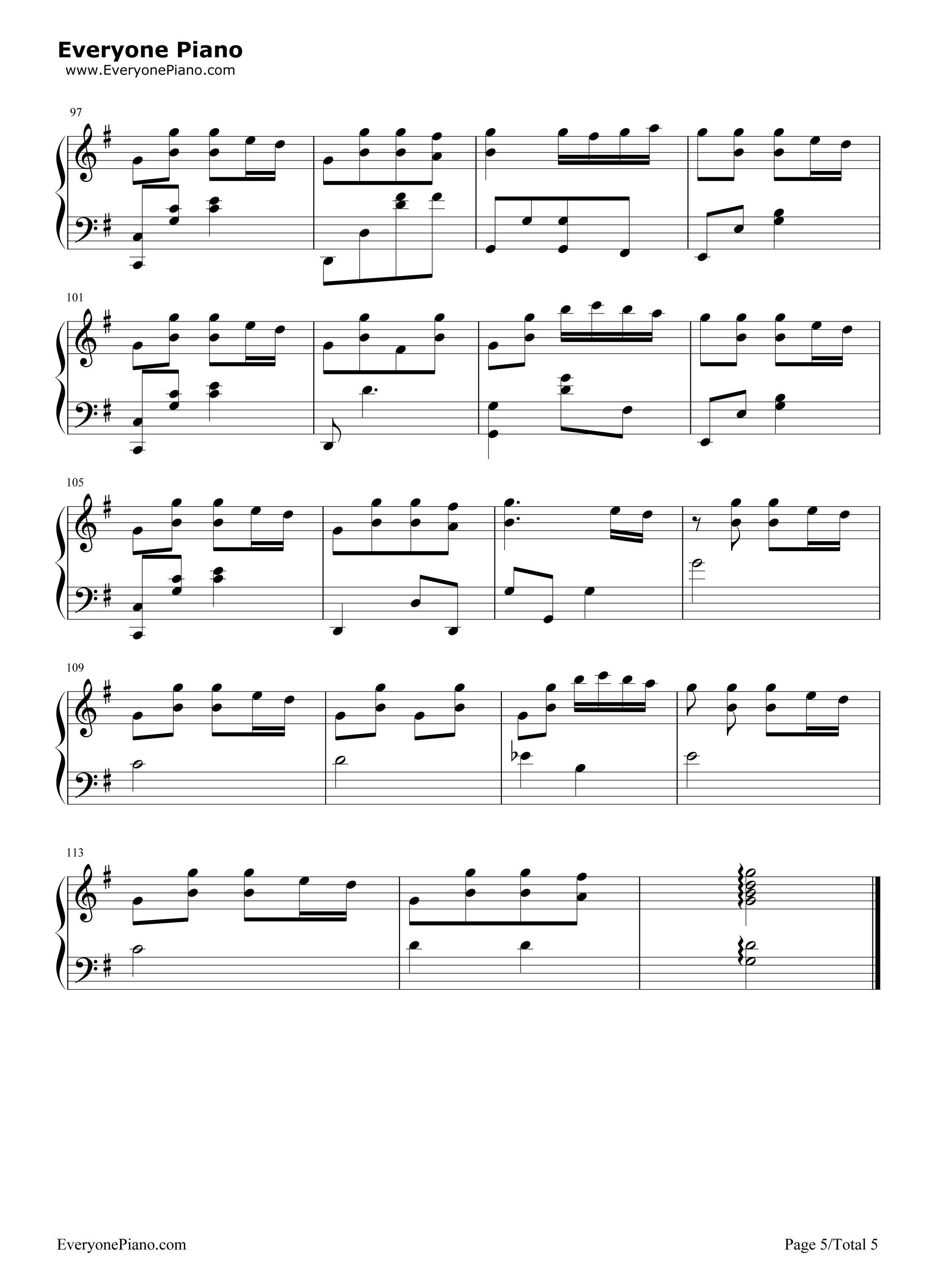 踩到猫儿钢琴谱_拜厄