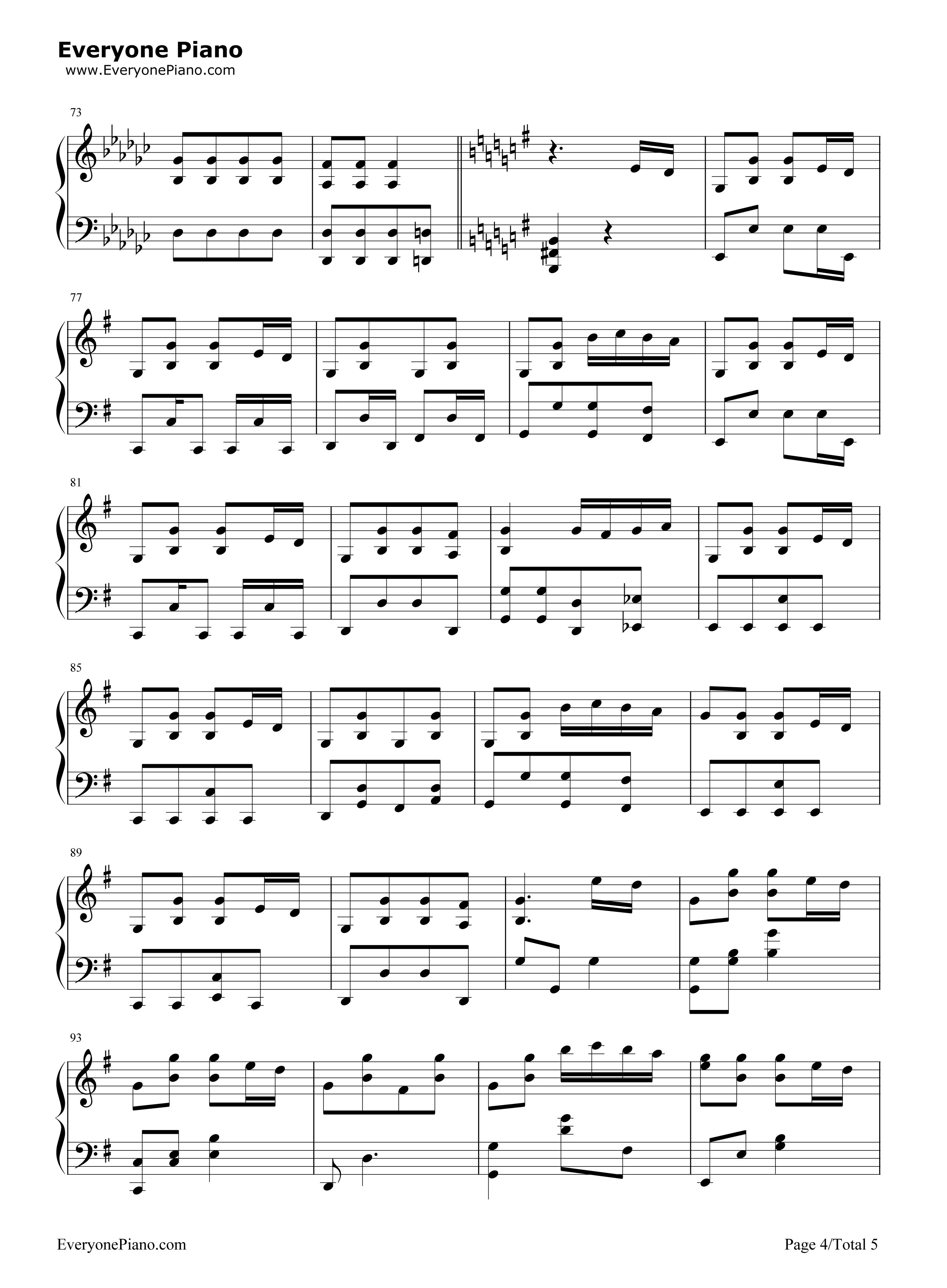 踩到猫儿钢琴谱_拜厄