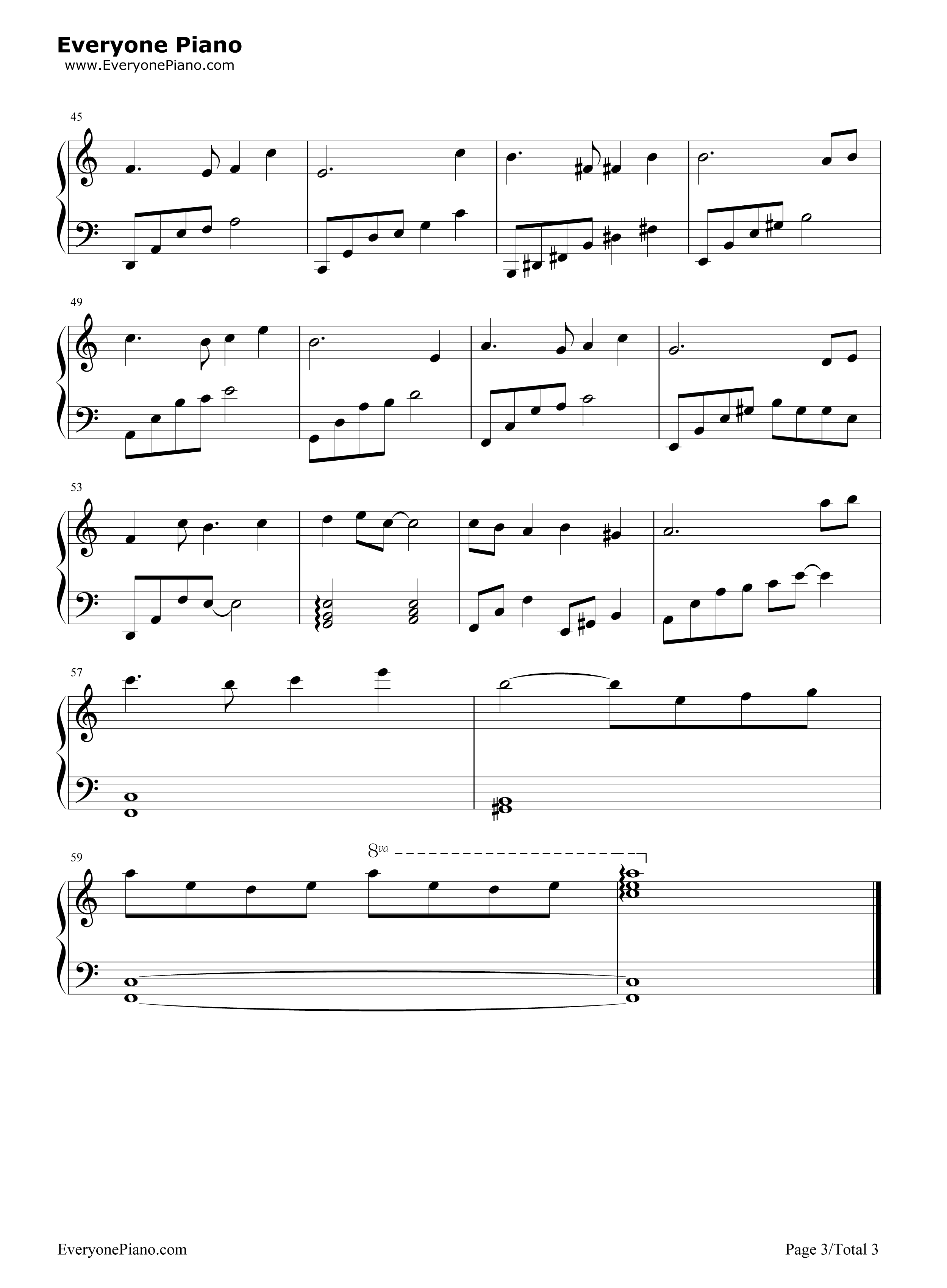 伴随着你钢琴谱_久石让