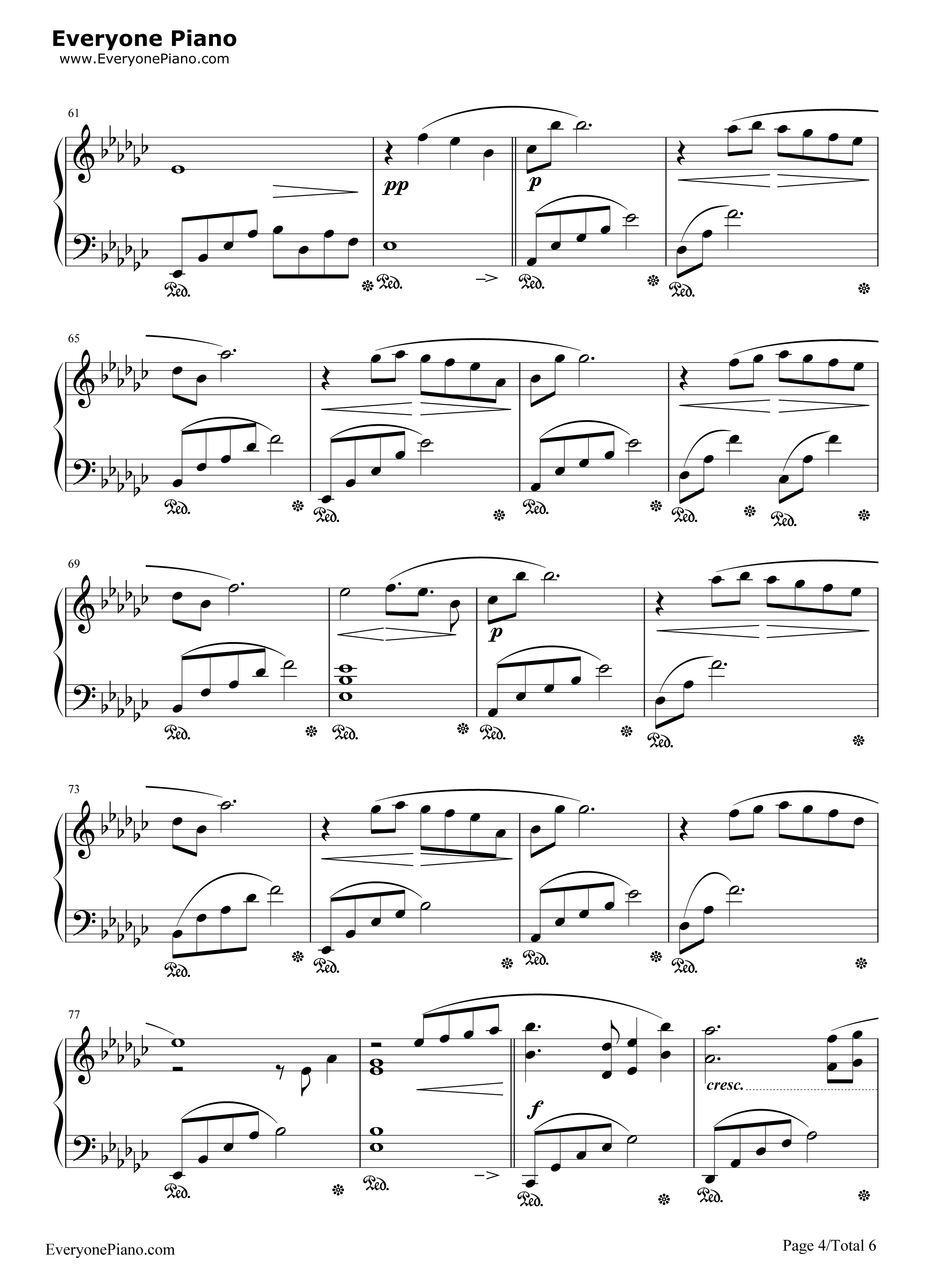 月の明り钢琴谱_伊田惠美