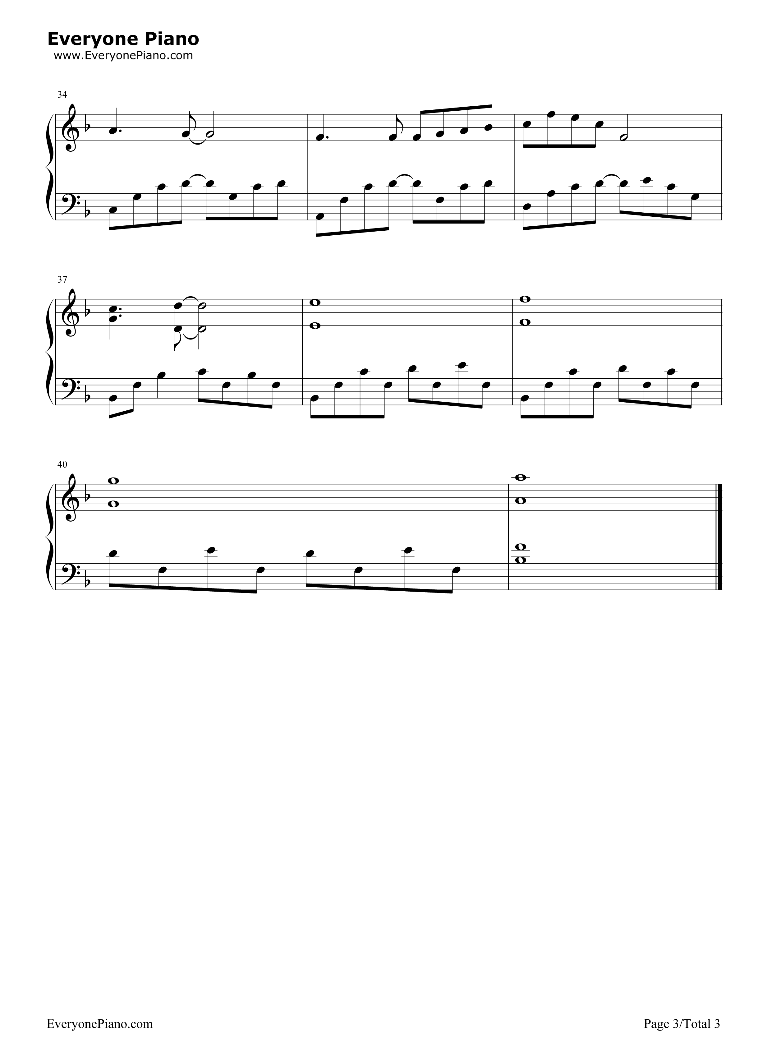 友人A钢琴谱_横山克