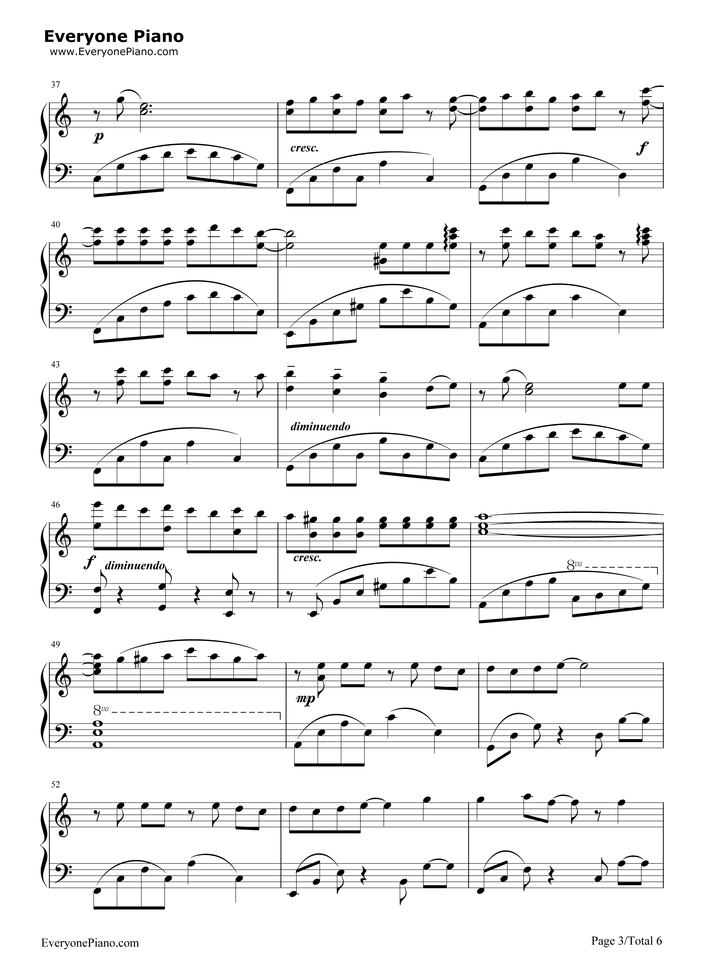 珍珠星的距离钢琴谱_内田彩