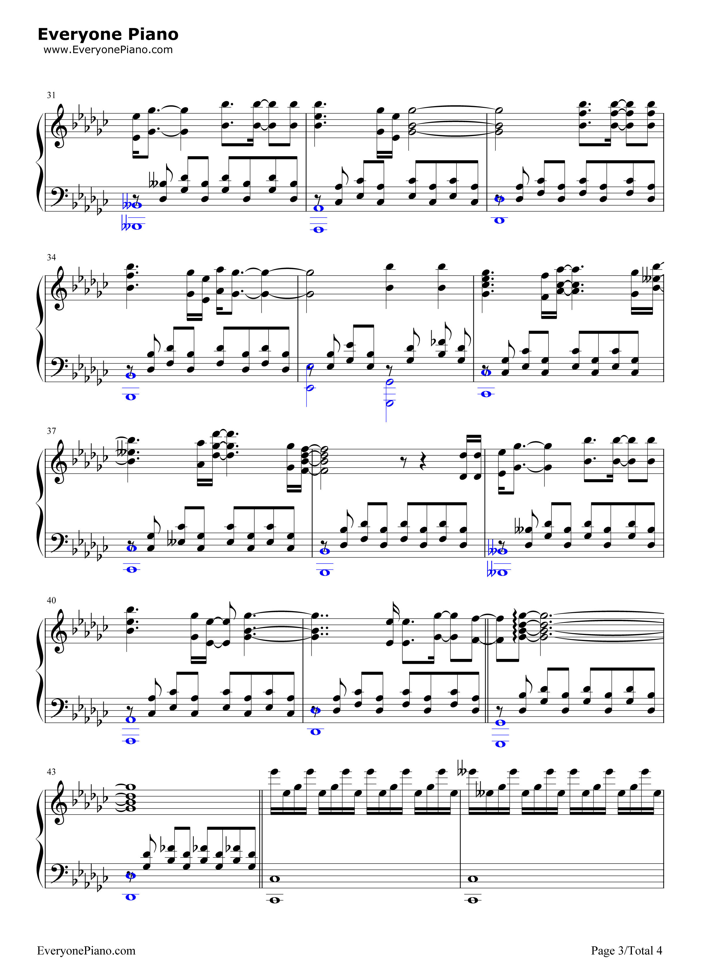 恋をしたのは钢琴谱_aiko