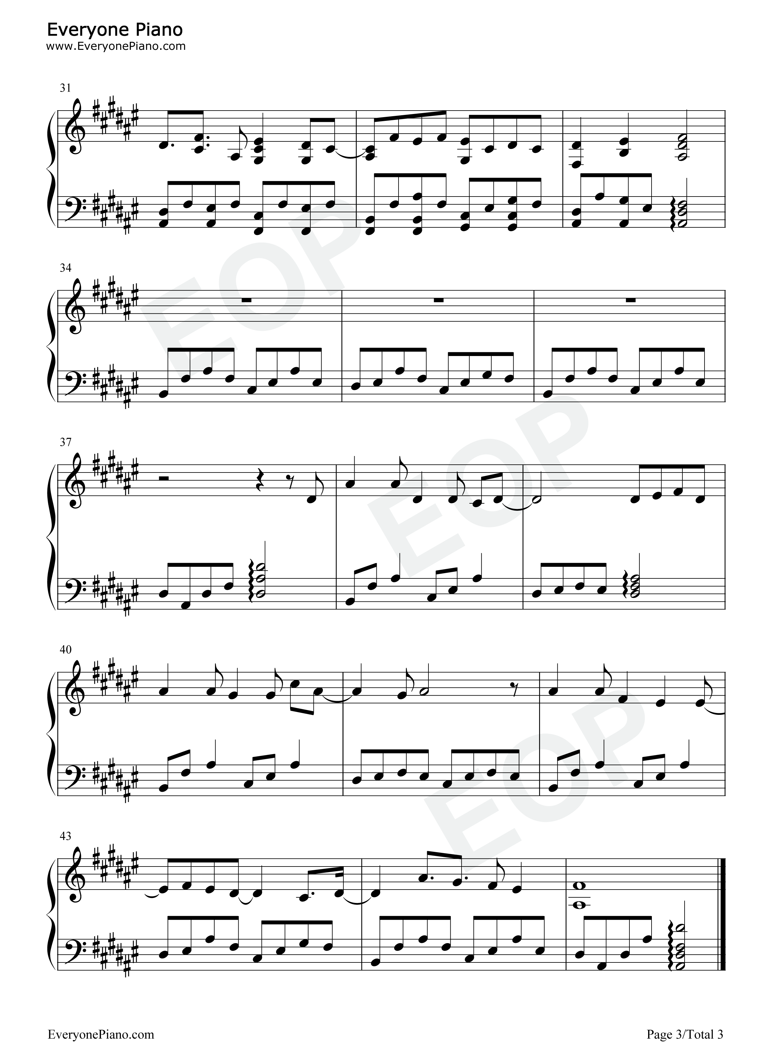 ミカヅキ钢琴谱_さユり_酸欠少女