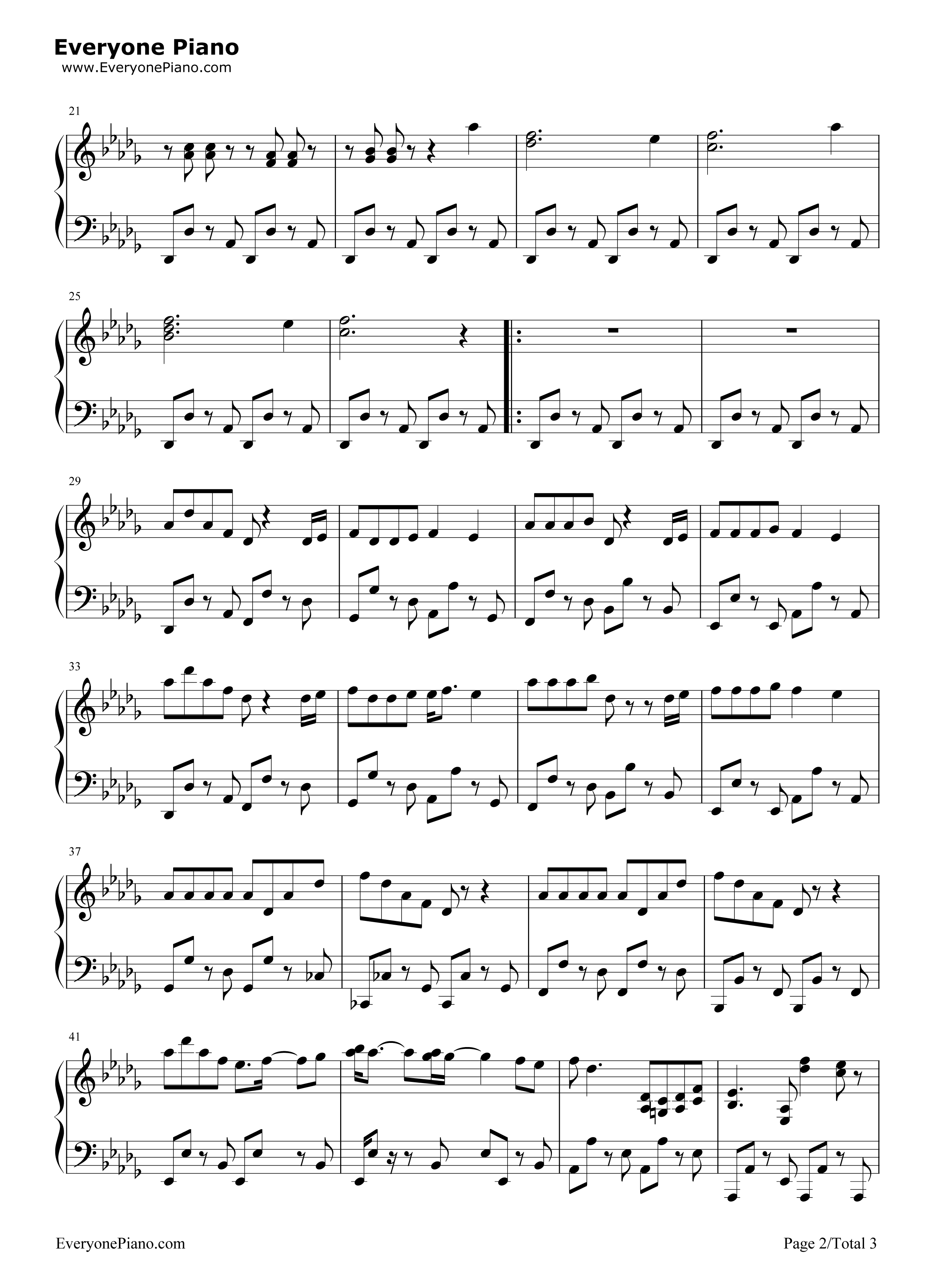 Outset_Island钢琴谱_永田権太