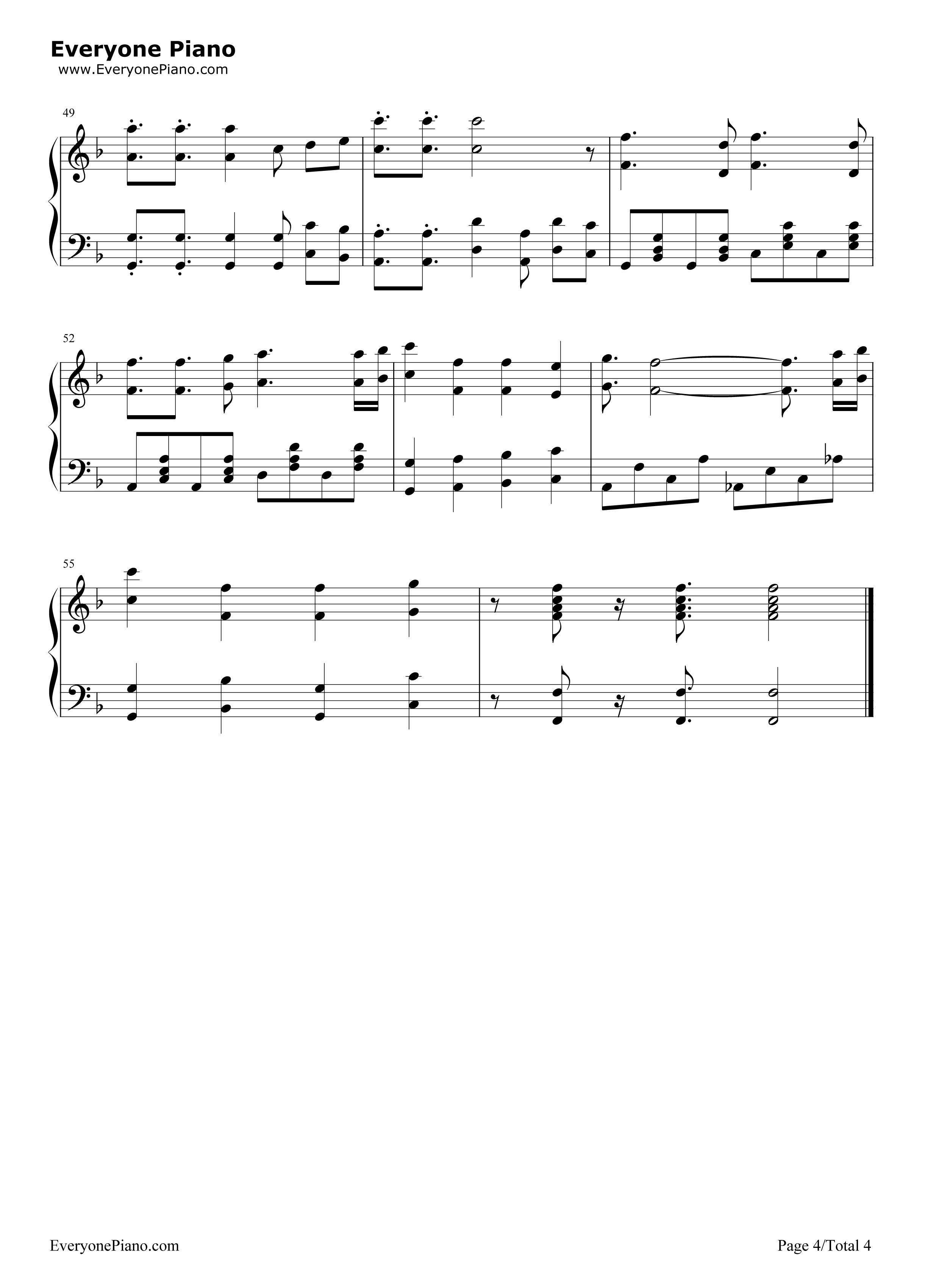 ぼなぺてぃーと♡S钢琴谱_Blend·A