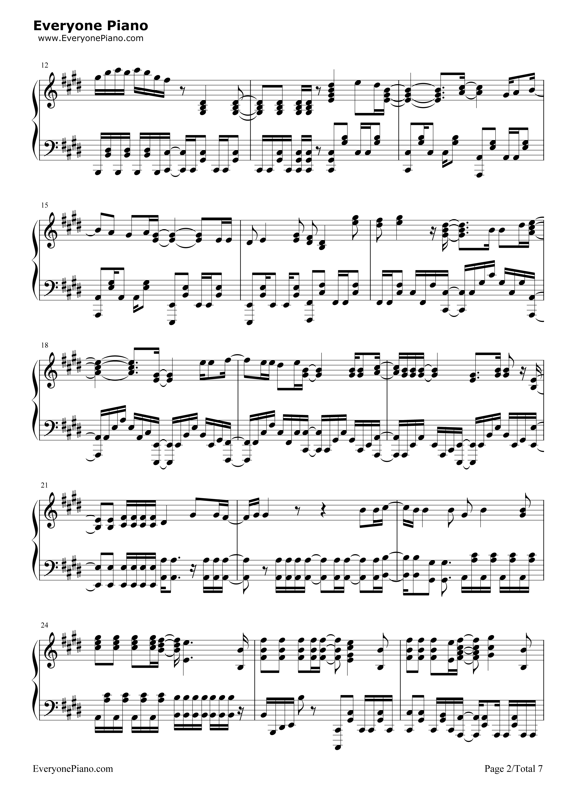 空に歌えば钢琴谱_amazarashi