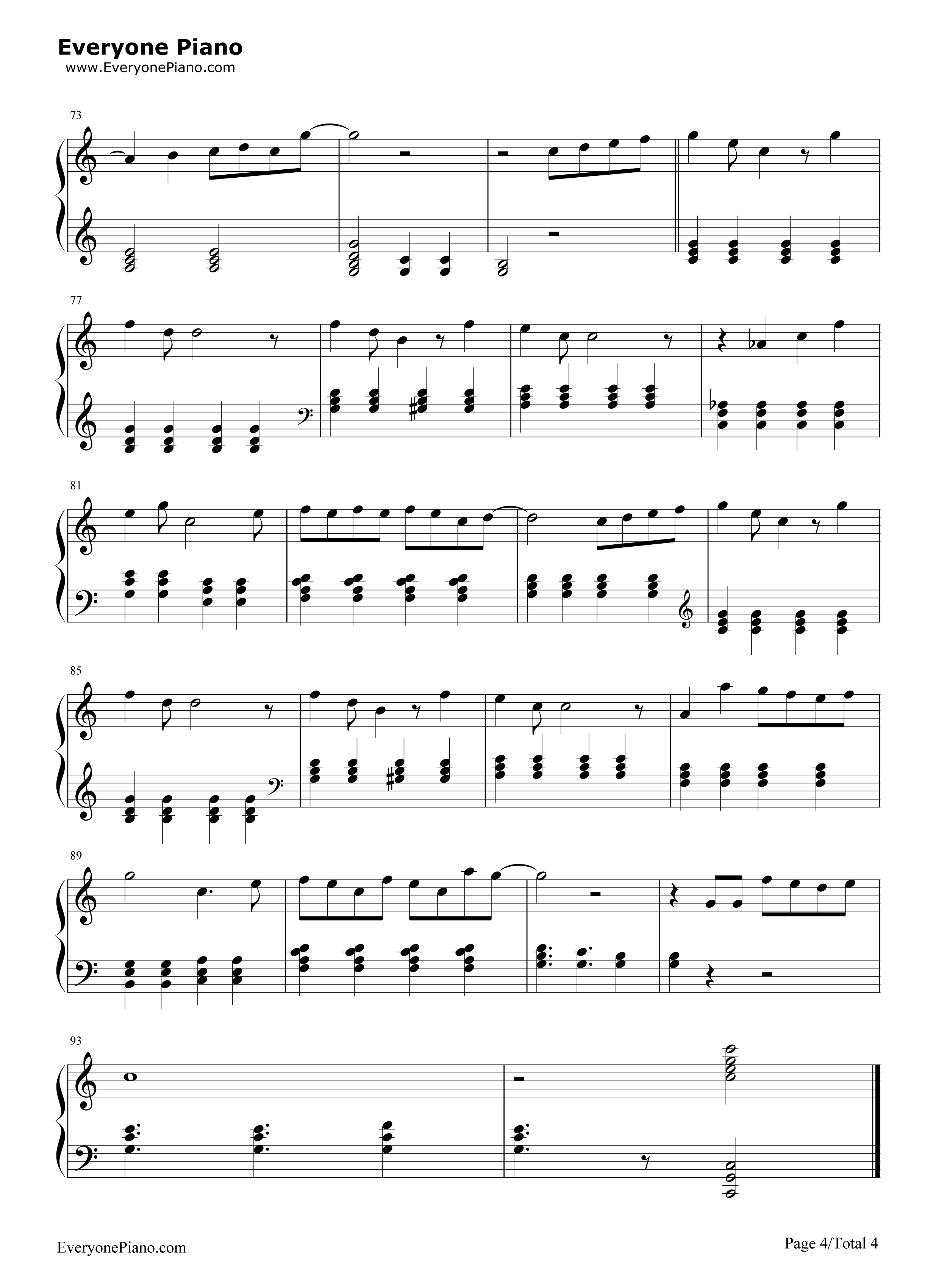 となりのトトロ钢琴谱_井上杏美